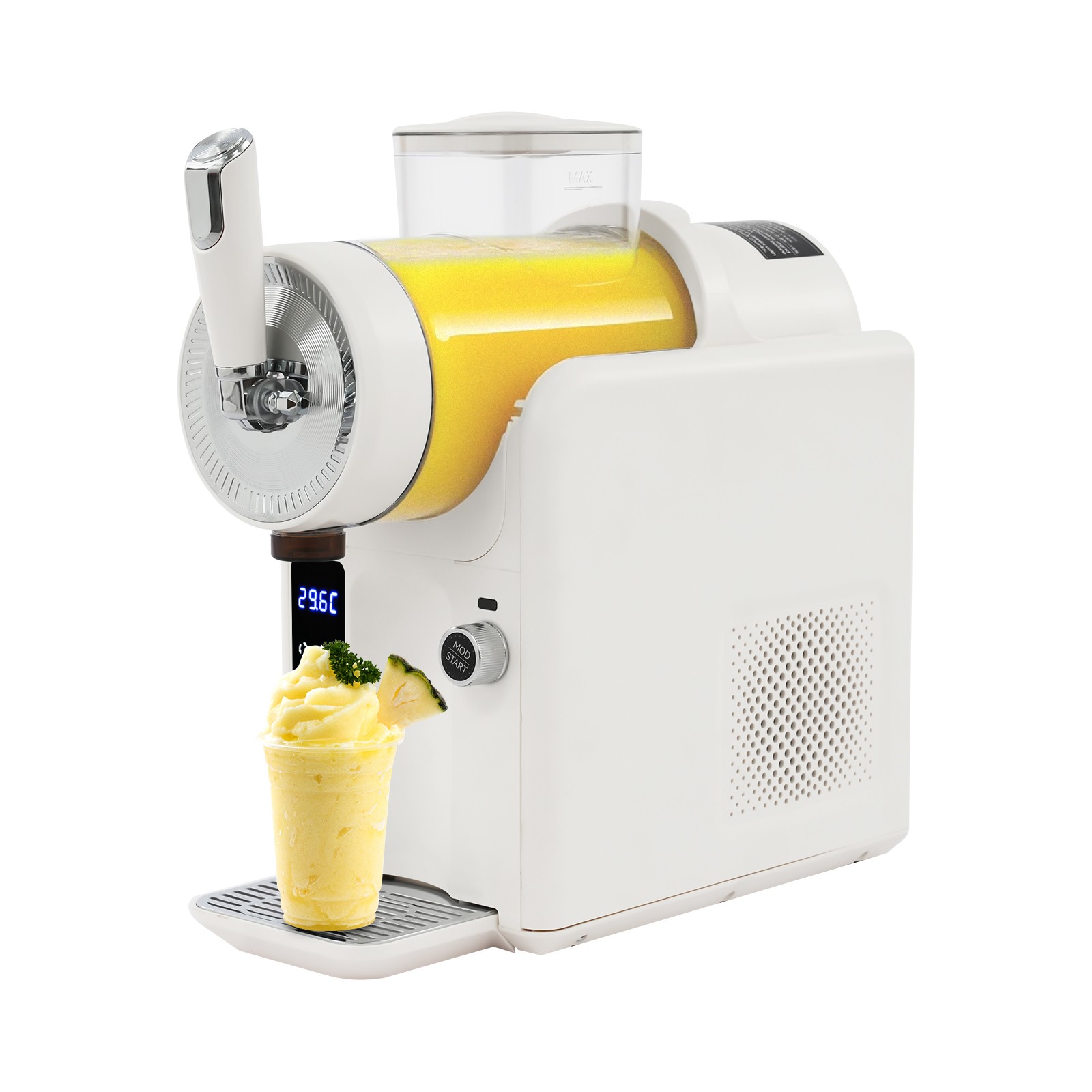 Frozen Drink Machine,shaved Ince Machine With Self-cleaning Function Beige