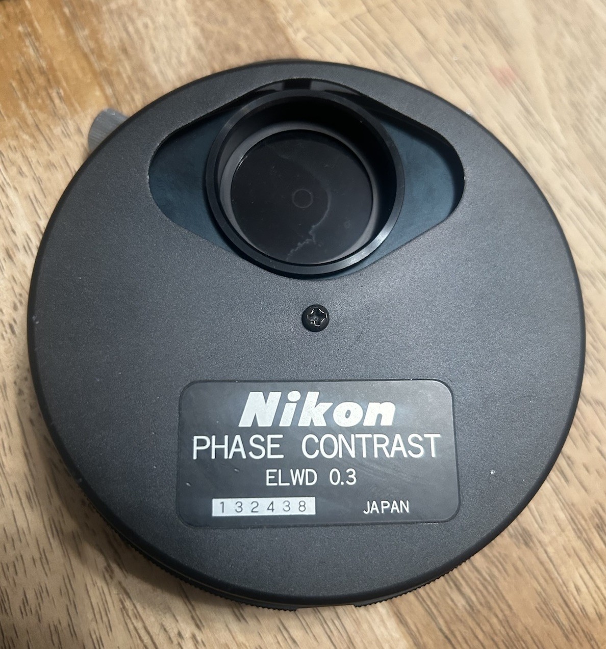 Nikon Phase Contrast ELWD 0.3 Condenser for Inverted Microscope Diaphot