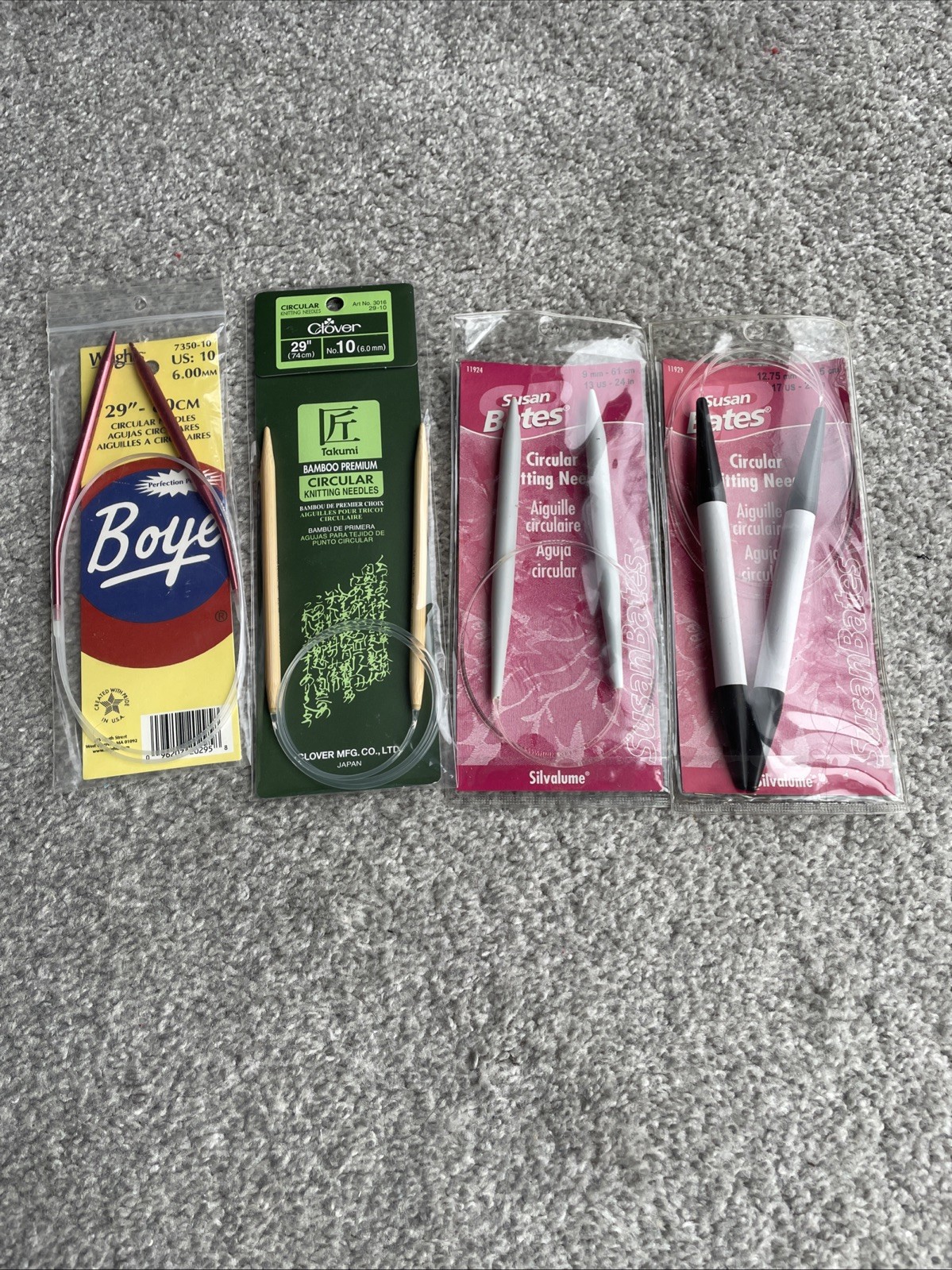 Circular Knitting Needles Lot