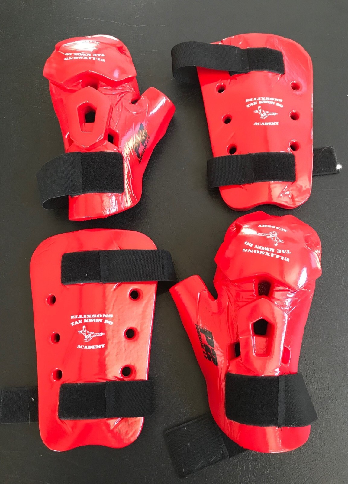 Sparring Gloves and Shin Guards Taekwondo Martial Arts Protection