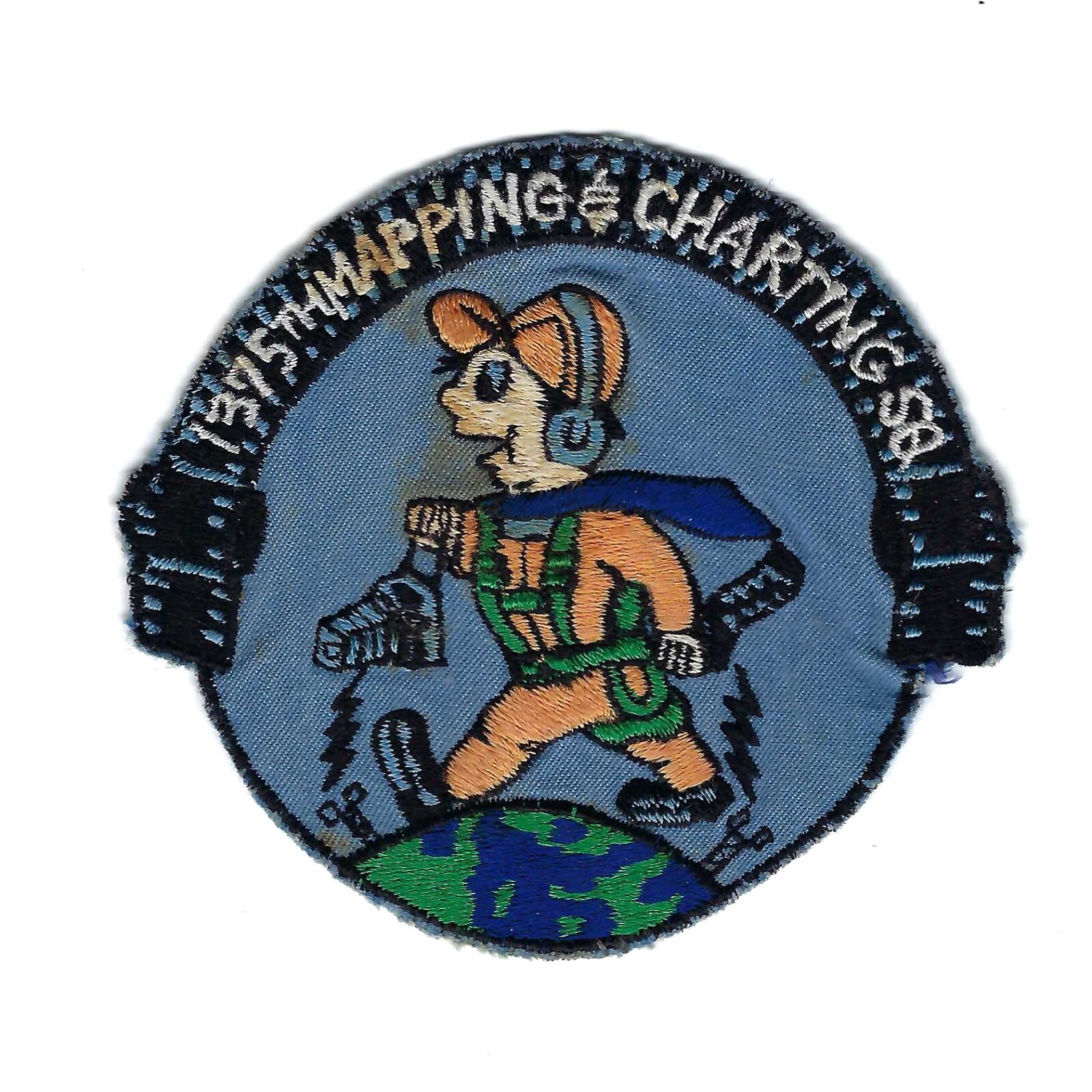 50's-60's(WC-130  era1375th MAPPING & CHARTING SQUADRON patch