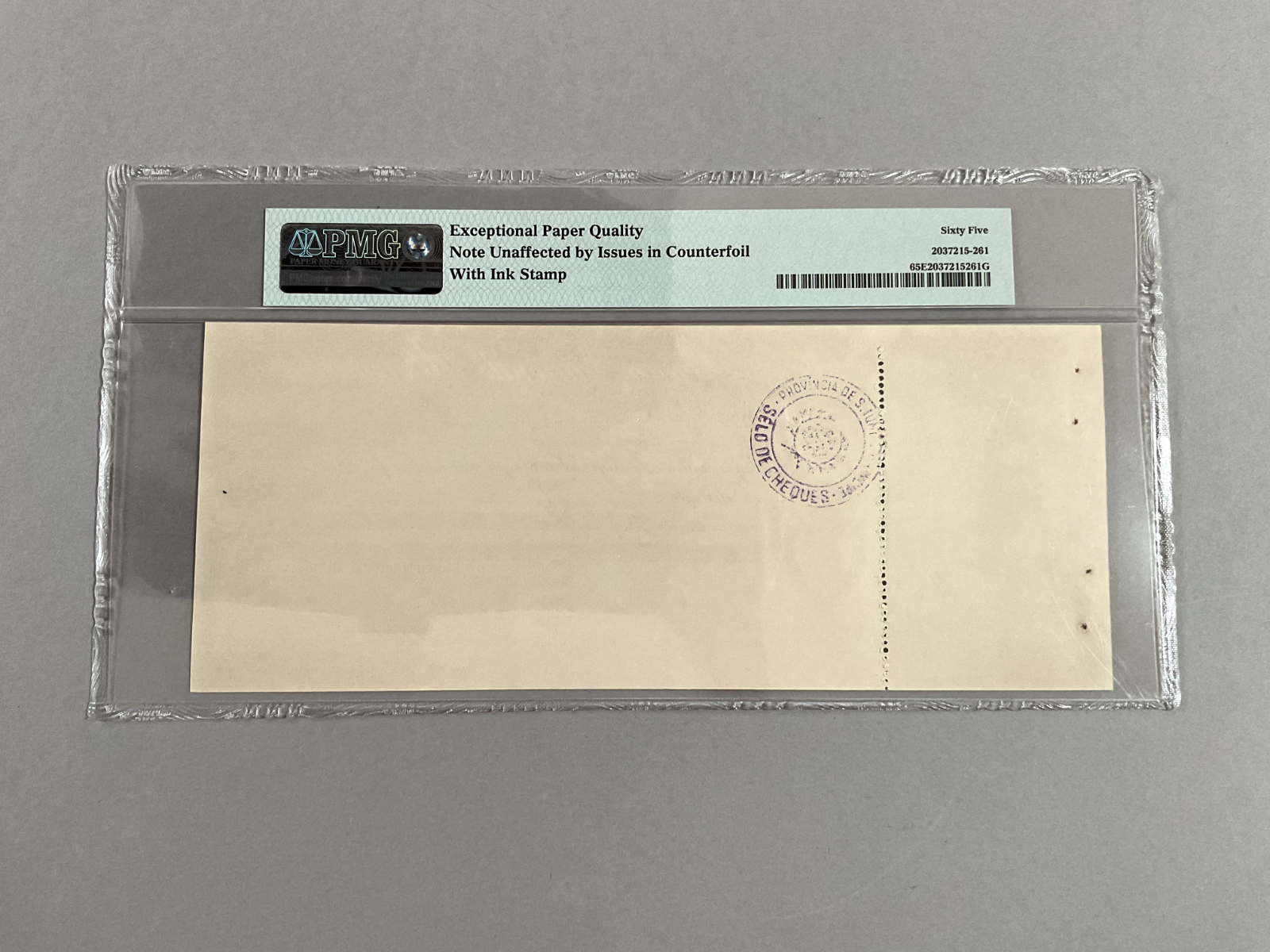 Saint Thomas & Prince Various Amounts P-UNL ND(1976) PMG 65 EPQ *Bearer Check*