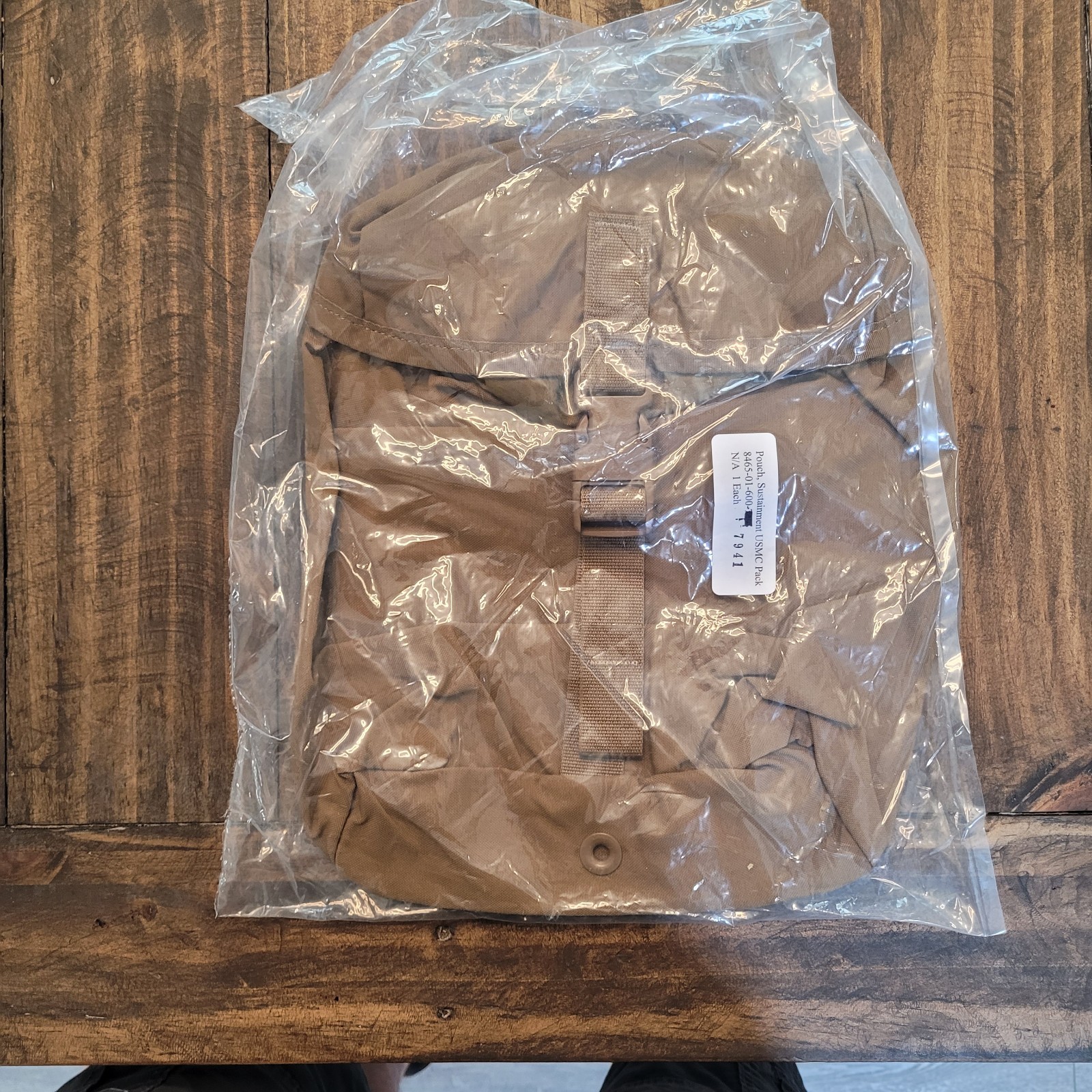 USMC, Sustainment Pouch, MOLLE, Coyote