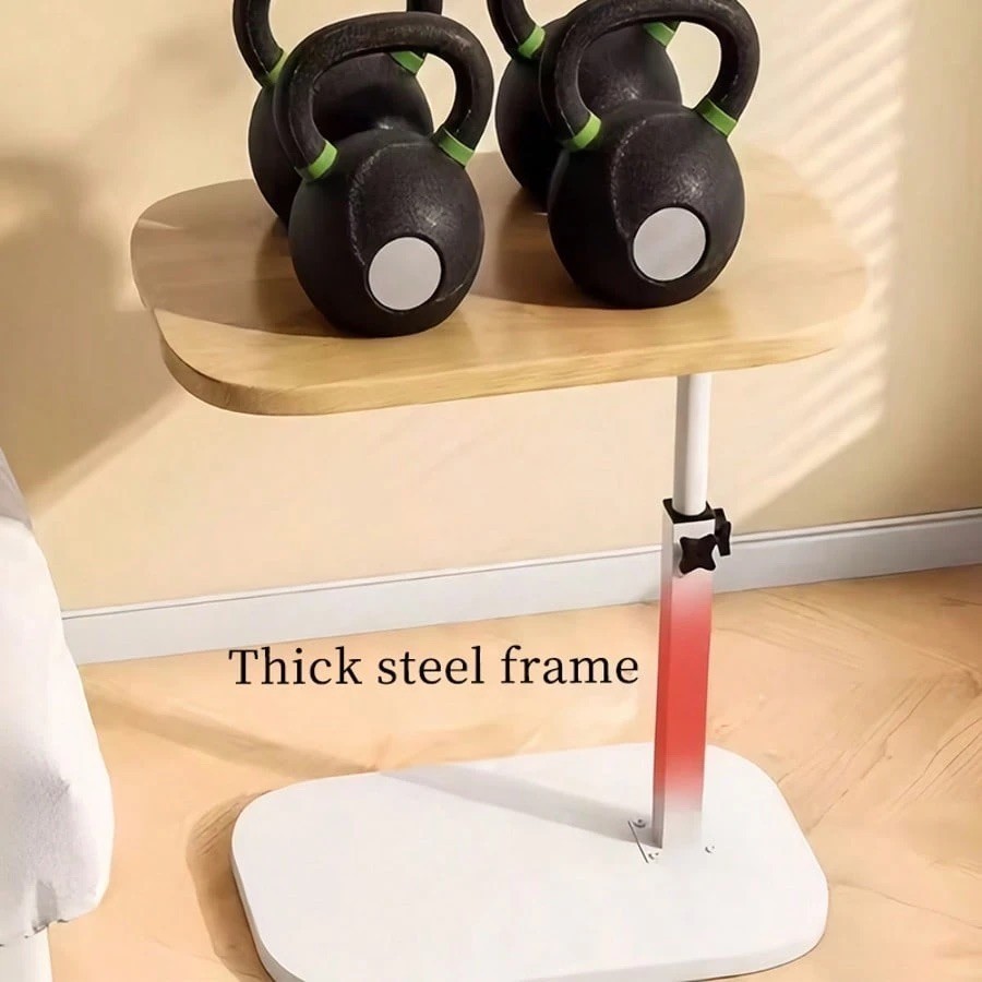 Modern Rotatable Sofa Armrest Tray Table Adjustable Space Saving Couch Snack TV