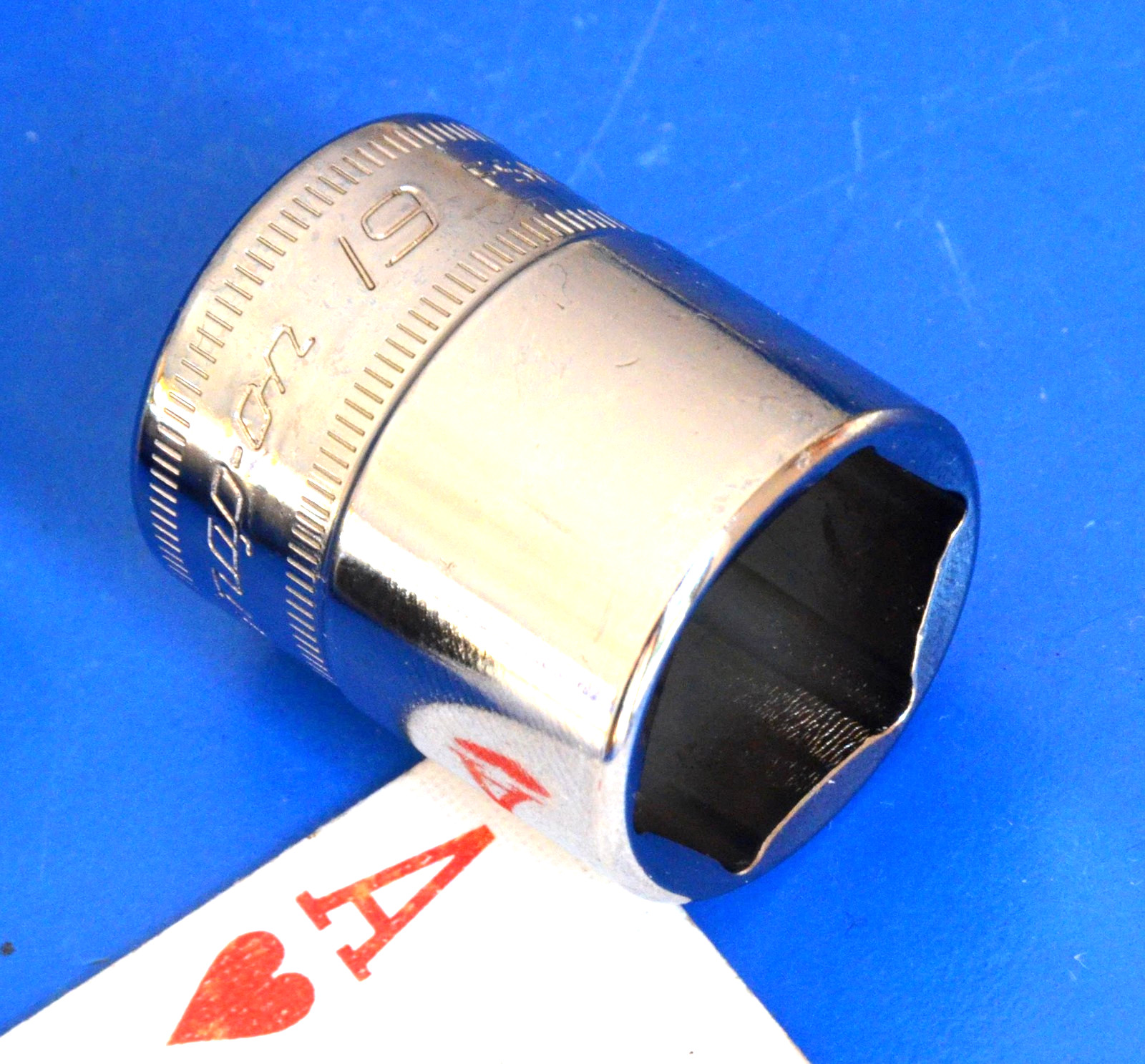 Snap-on Tools 3/8" drive Metric 19mm shallow 6-point Socket wrench FSM191 NEW
