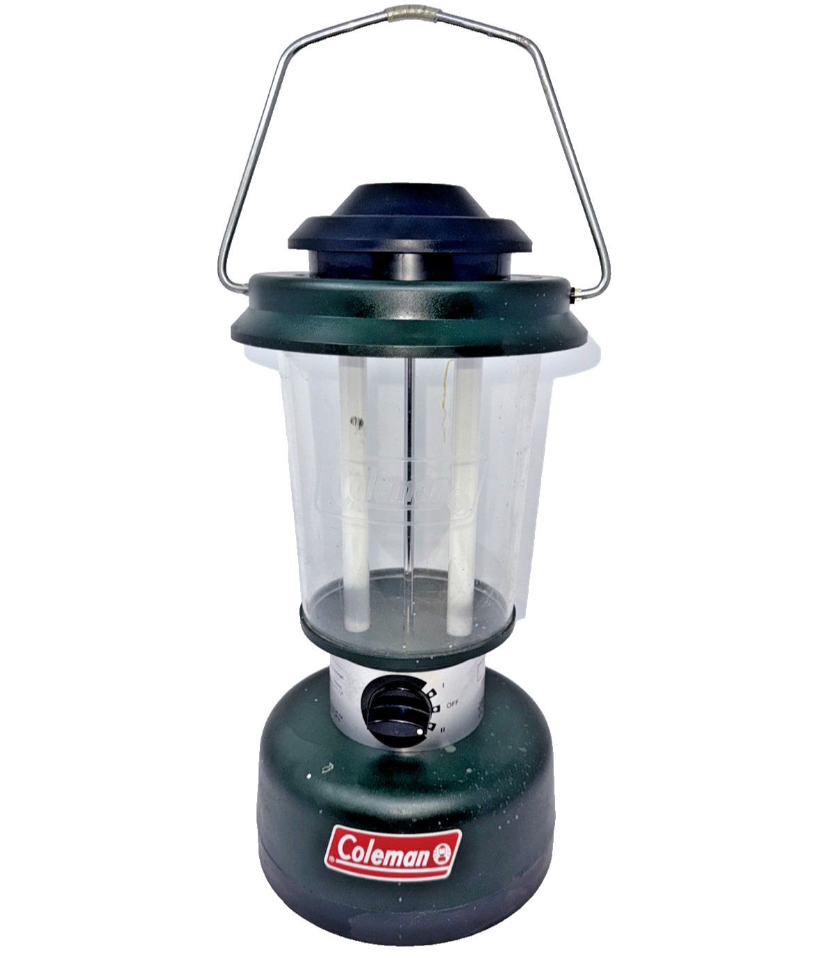 Coleman Model 5355-700 Series Fluorescent Lantern Light Lamp TESTED WORKING