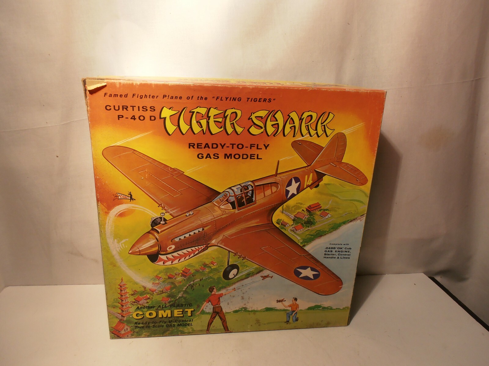 Very Rare Comet Curtiss P-40 Tiger Shark