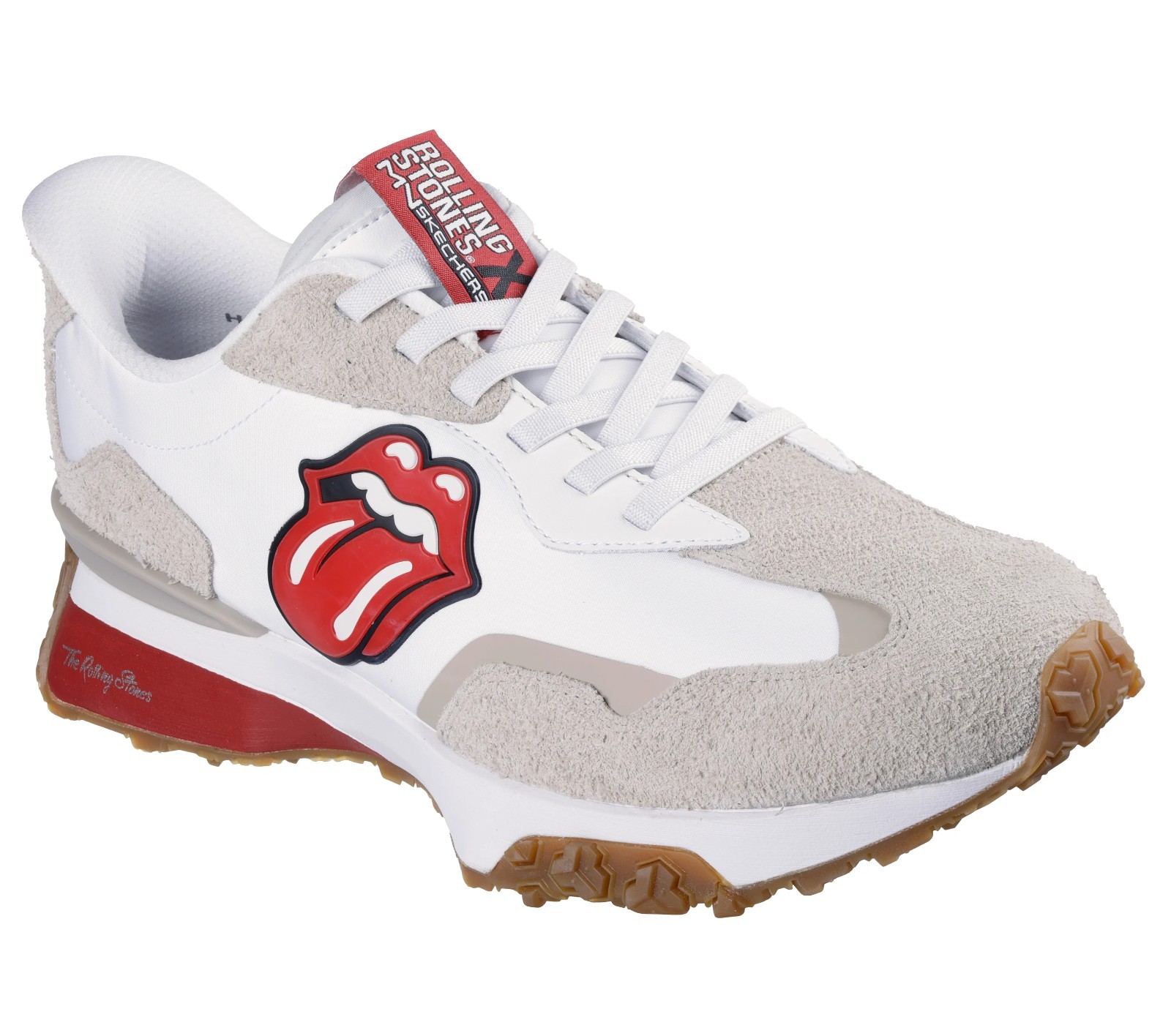 Men MARK NASON Slip-ins x Rolling Stones: Neo Jogger RS Lick, 211151 /WHT White