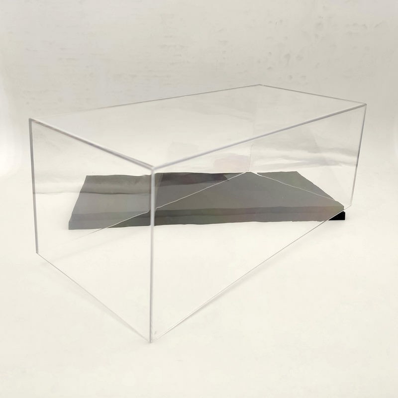 Display Boxes Acrylic Case Transparent Dustproof Gift 1:18 Scale Model Car 34cm