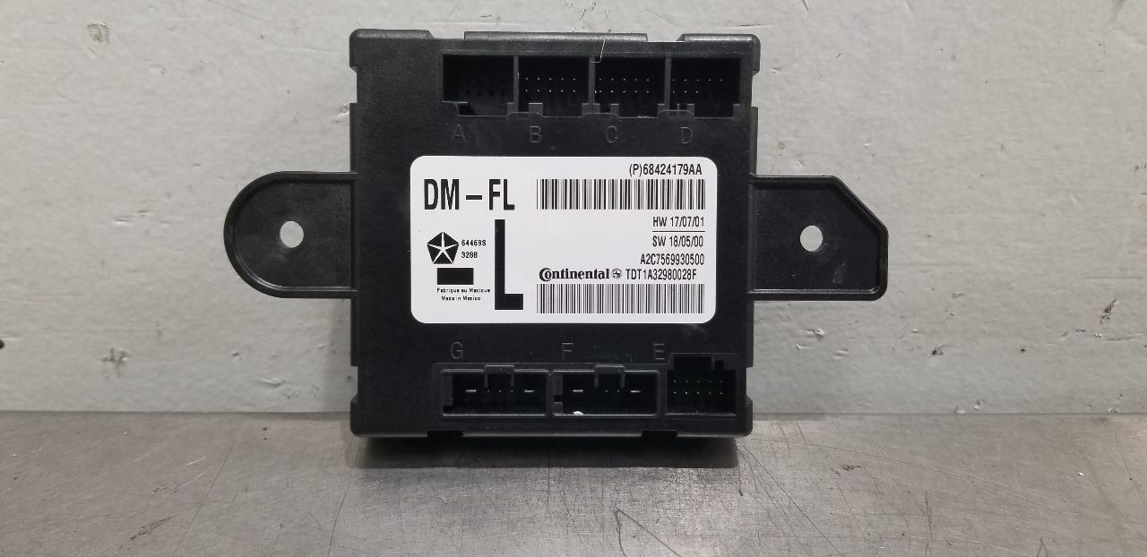 19 DODGE RAM 1500 NEW BODY DOOR CONTROL MODULE FRONT LEFT DRIVER 68424179AA