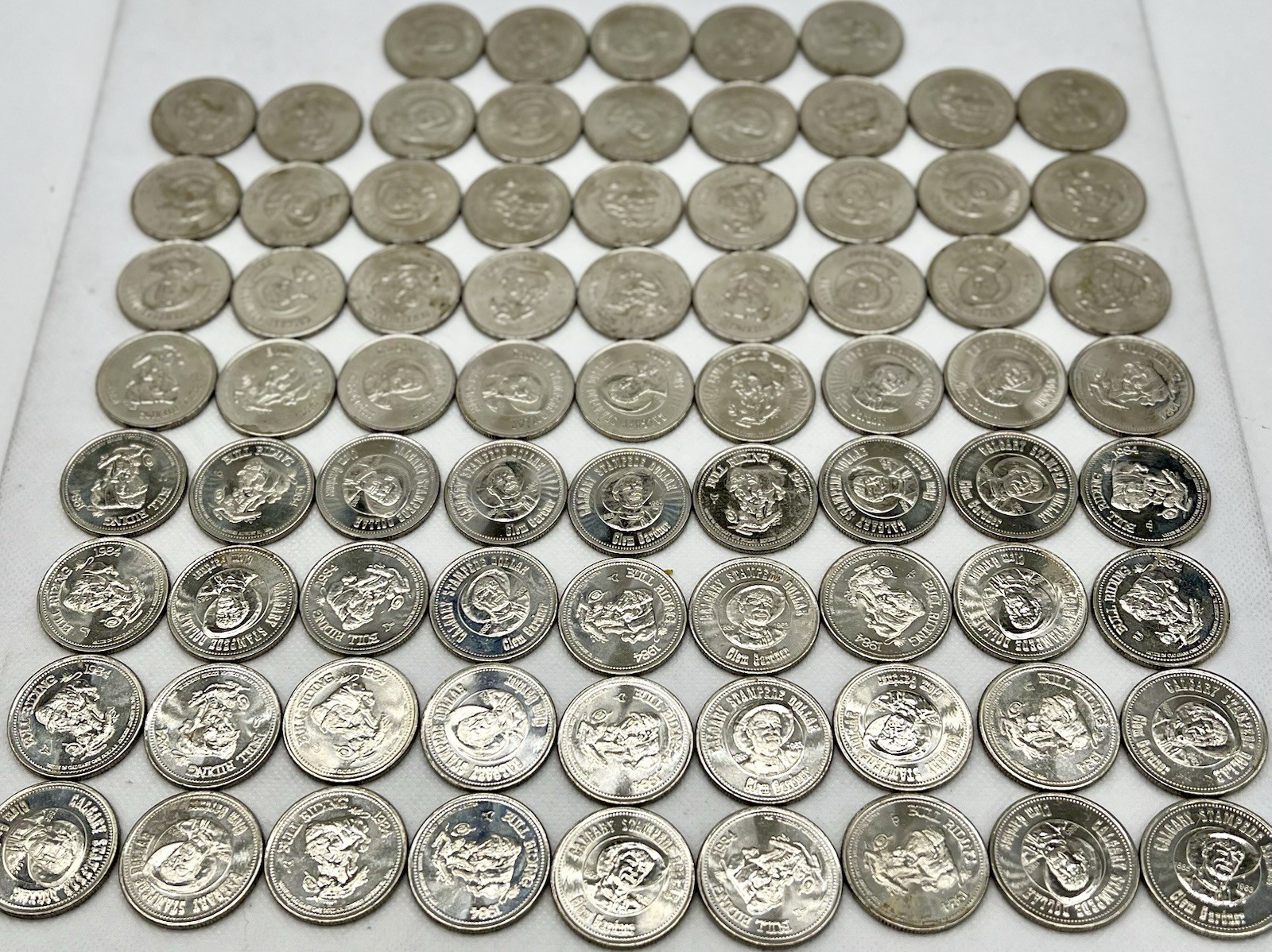 77 Commemorative Tokens 1984 Calgary Stampede Dollar  - Canadian *ShipsFAST