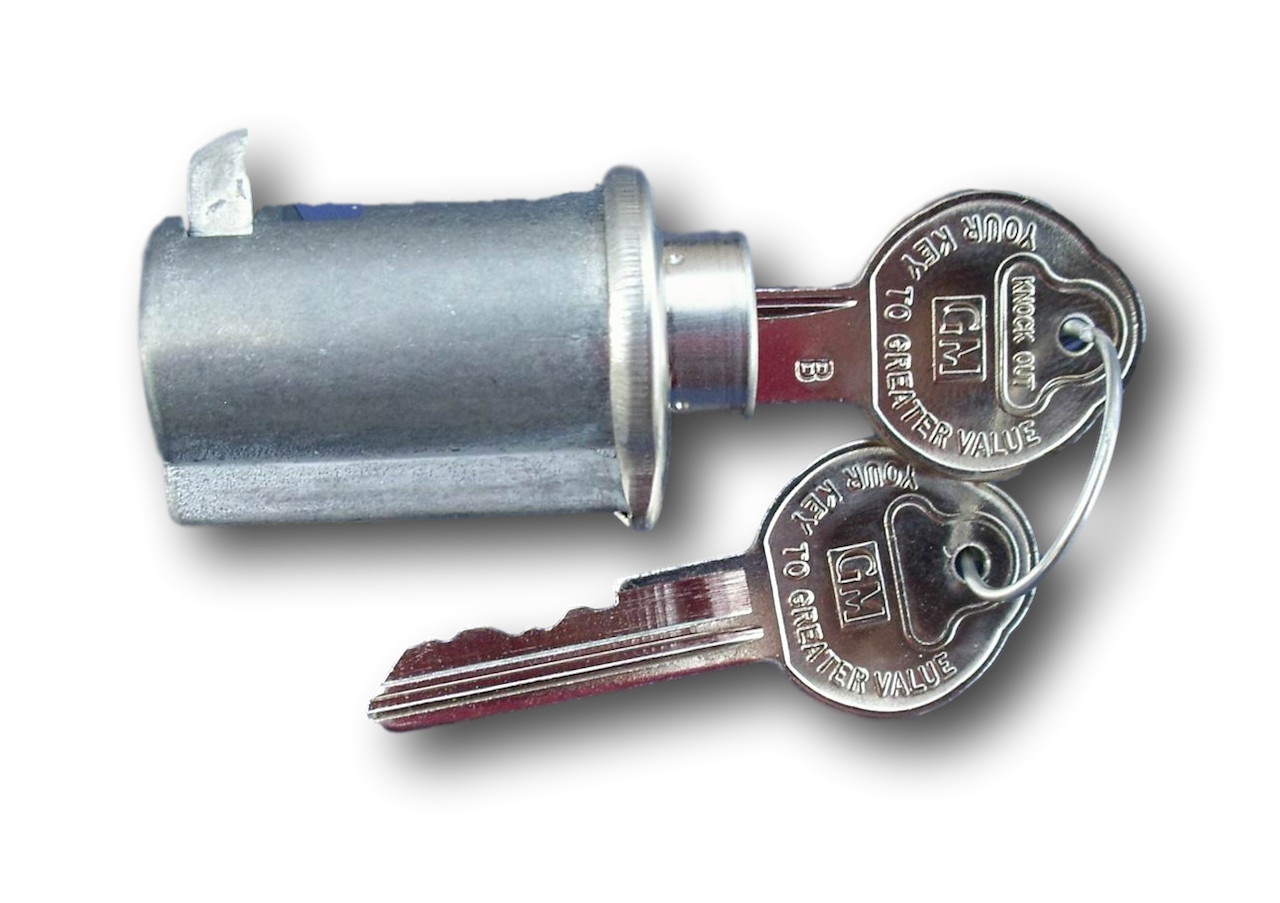 55 56 57 Chevy Glove Box Lock & Key 1955 1956 1957 Chevrolet New