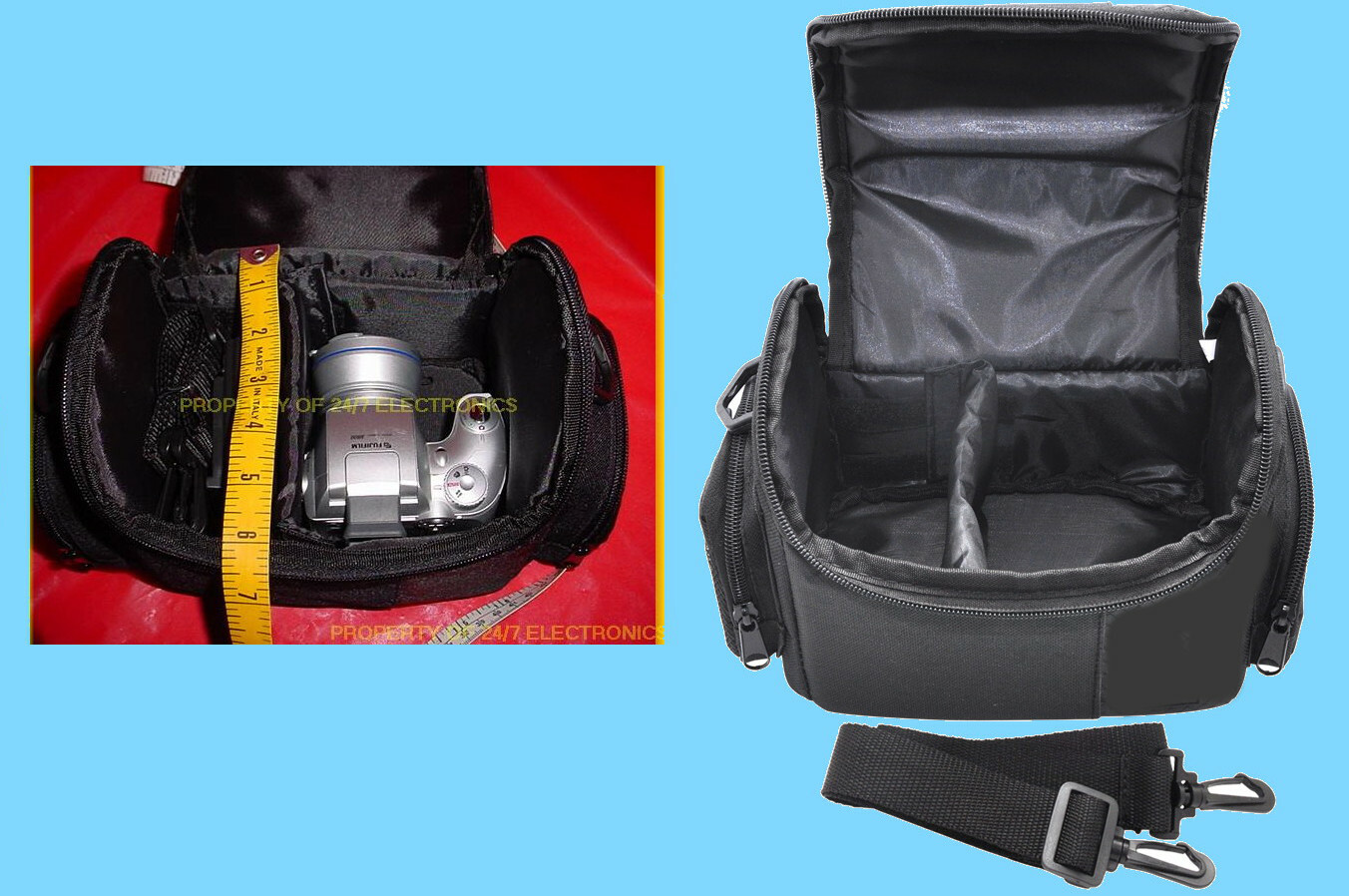 IZONIX MEDIUM SIZE CASE BAG TO CAMERA PANASONIC DMC-FZ1000 DMC-FZ2000 DMC-FZ2500