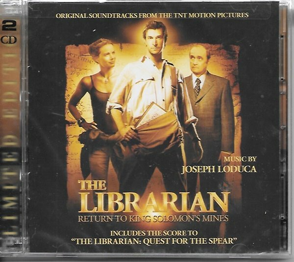 The Librarian Movies Original Soundtracks Limited 2 CD Set LaLa Land 2006 SEALED