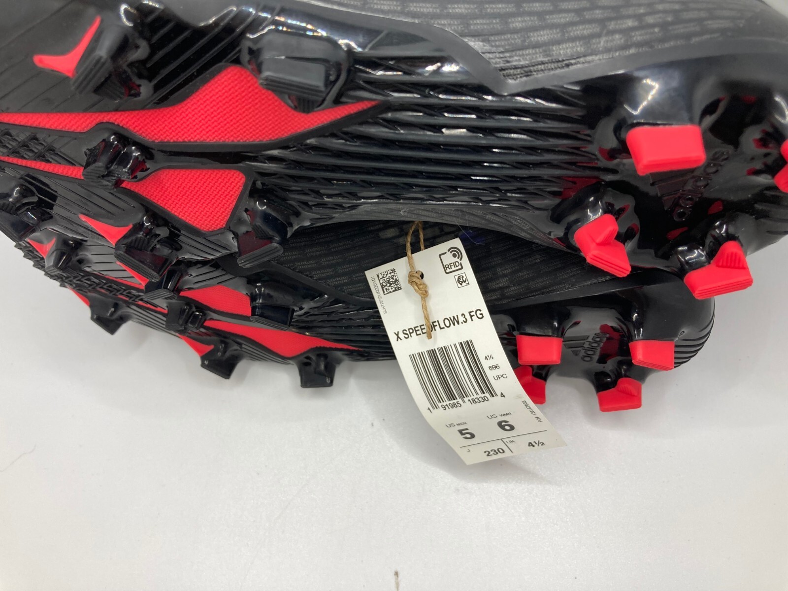 NEW Adidas X Speedflow .3 FG Firm Ground FY3296 Soccer Cleats Men's Size 5