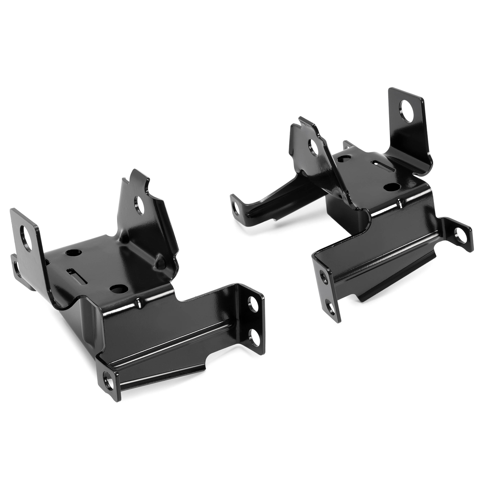 Front Bumper Brackets Outer + Inner For GMC Sierra 1500 07-13/2500HD 3500 07-10
