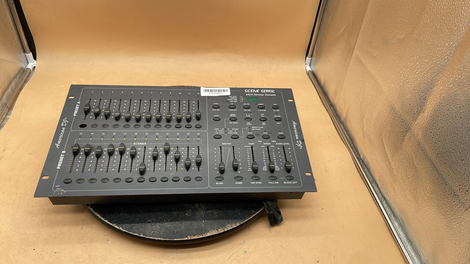 American DJ Scene Setter 24 Channel DMX Dimmer Lighting Console Controller