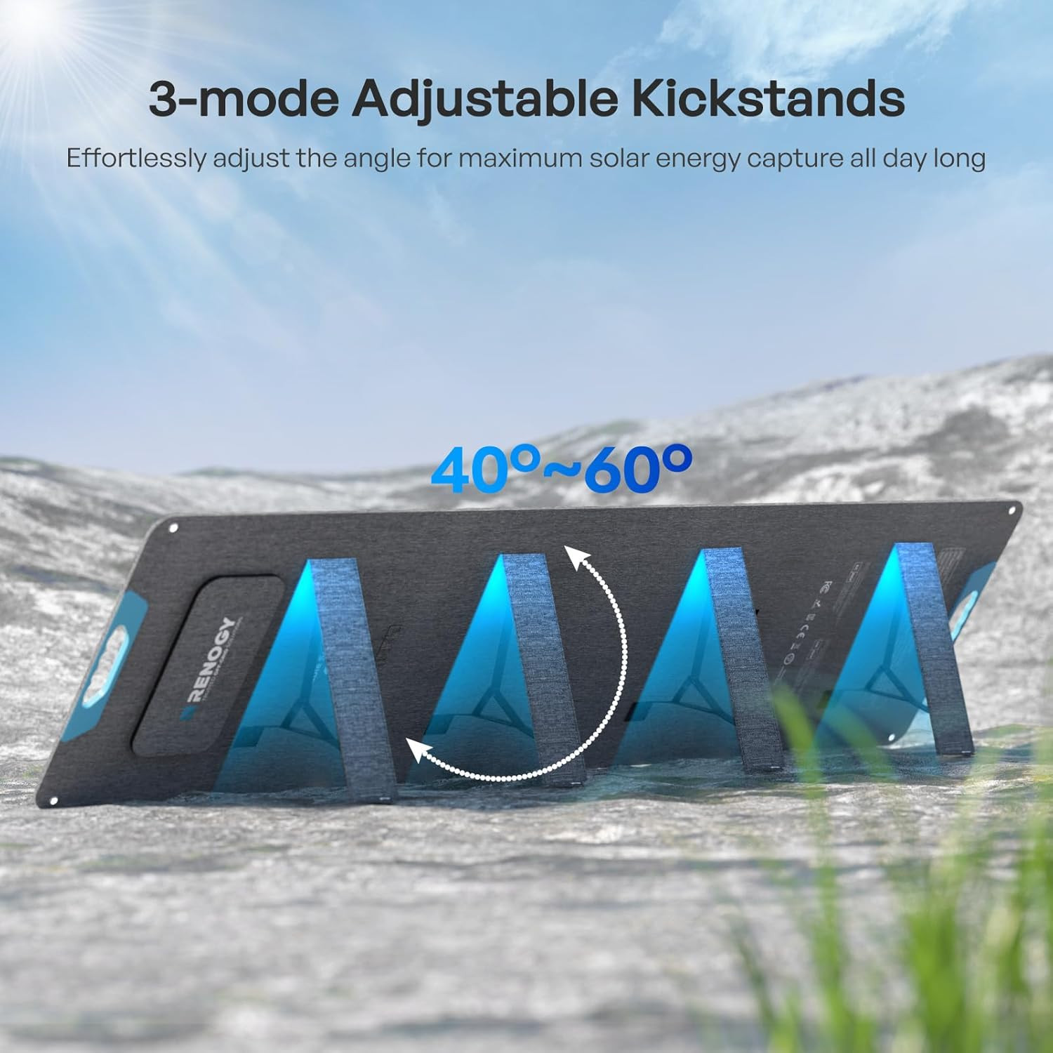 200W Foldable Solar Panel Portable Charger IP65 Waterproof Power Station RV