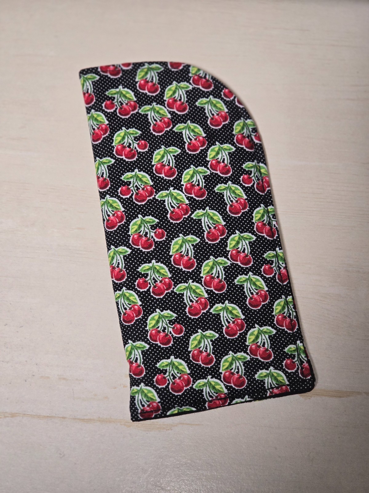 Handmade Cherries Eyeglass/Sunglasses Case Padded and Lined