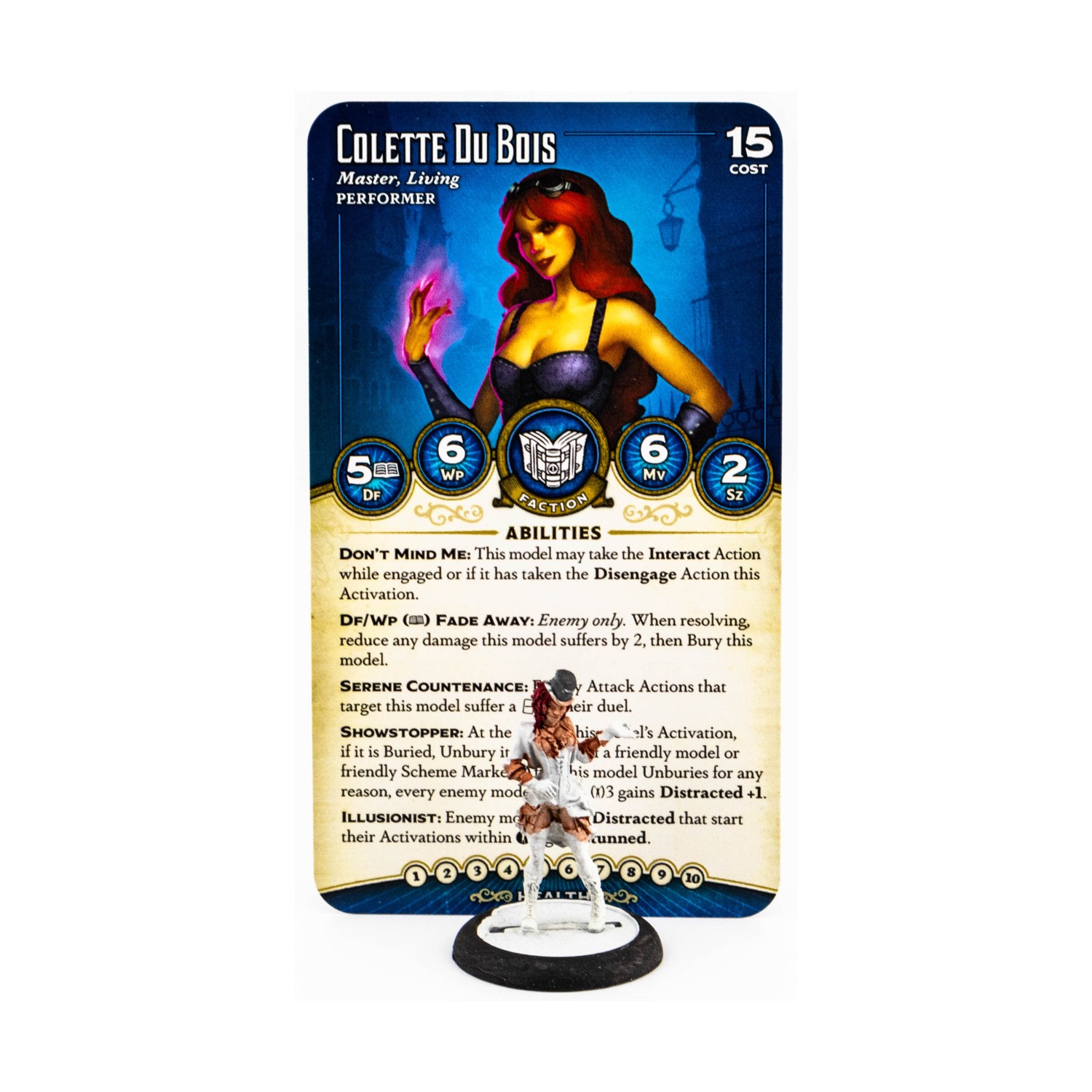 Wyrd Malifaux Arcanists 32mm Colette Du Bois #4 NM