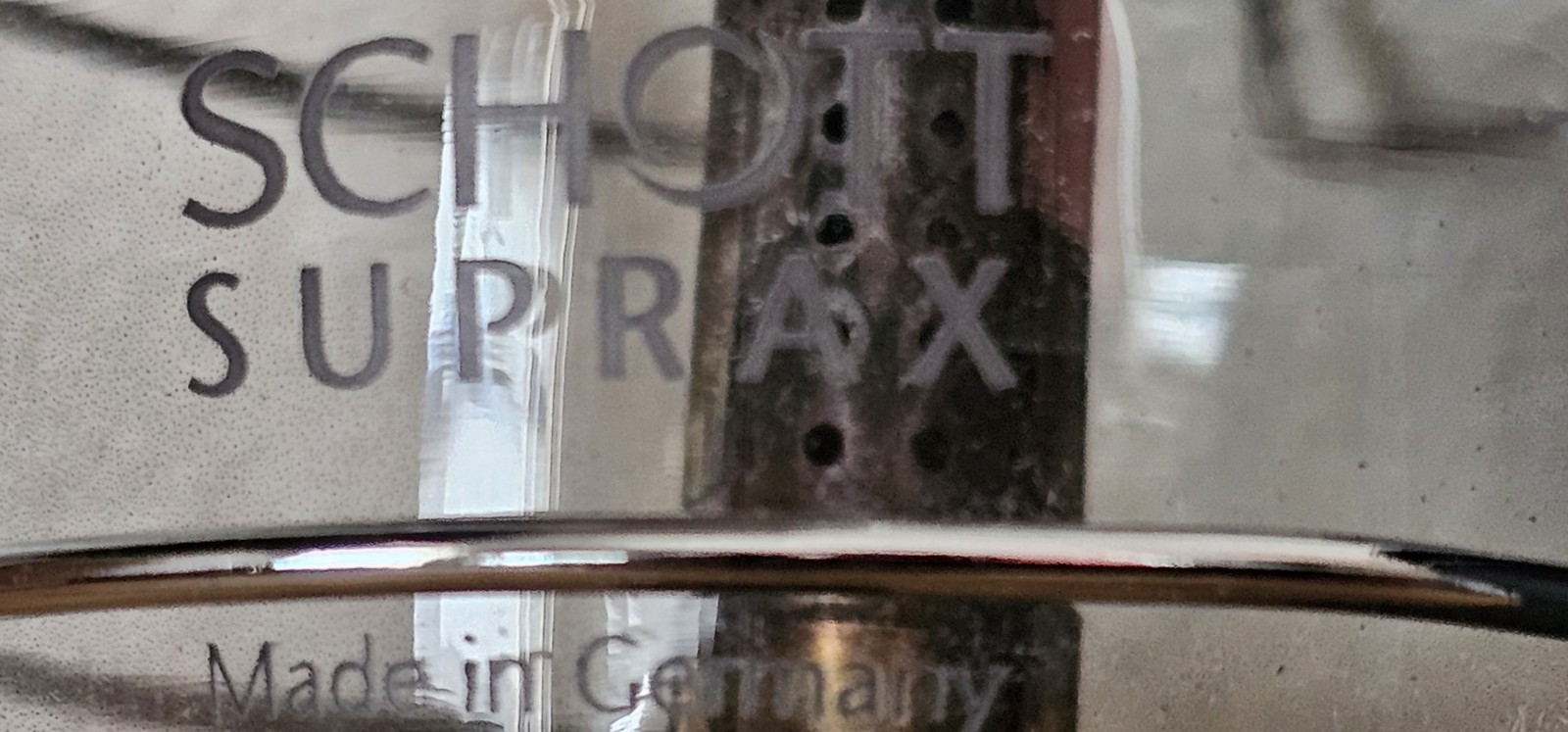 Schott Suprax Lantern Single Mantle, Back Packing, Propane, Made in Germany EUC