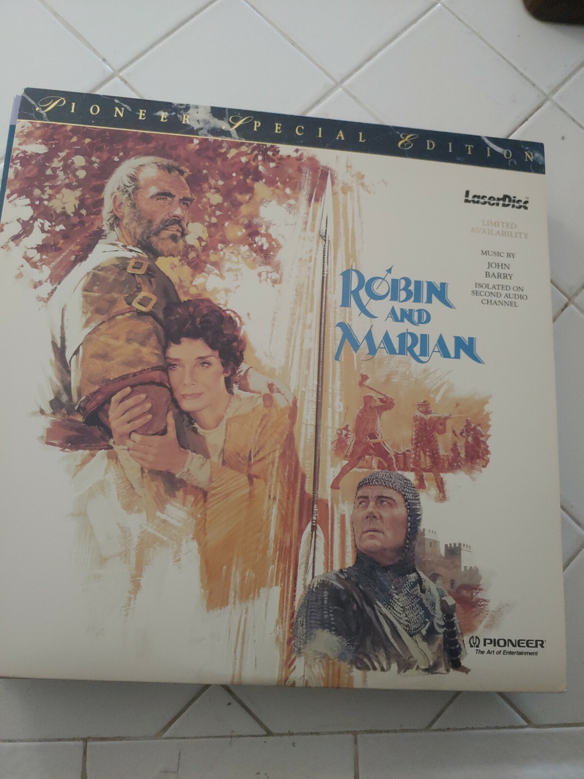 Robin And Marian Pioneer Special Edition 1991 Laserdisc VG Condition