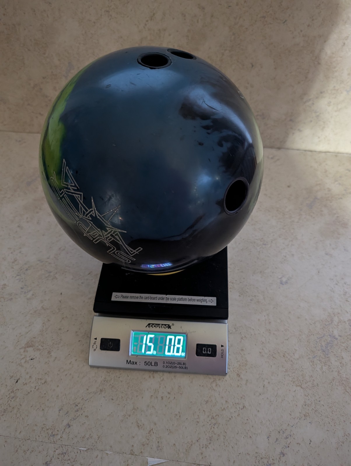 Storm Super Nova 15lb Bowling Ball Single Drill