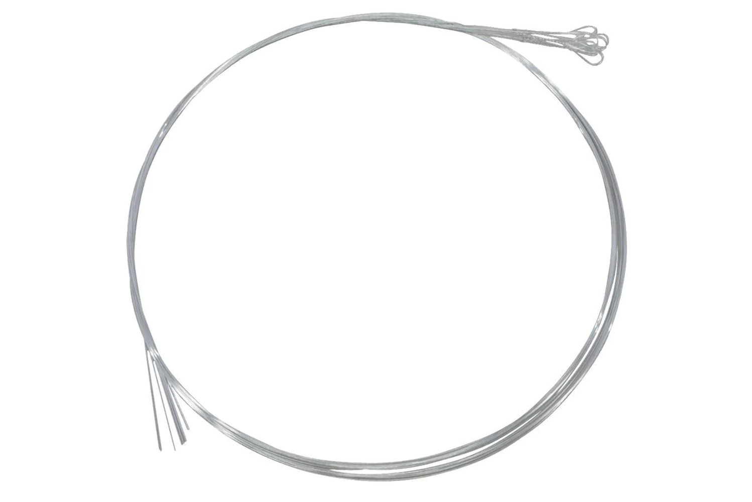 Folkcraft® Plain Steel Strings, Loop Ends, Pack Of Twelve, .015