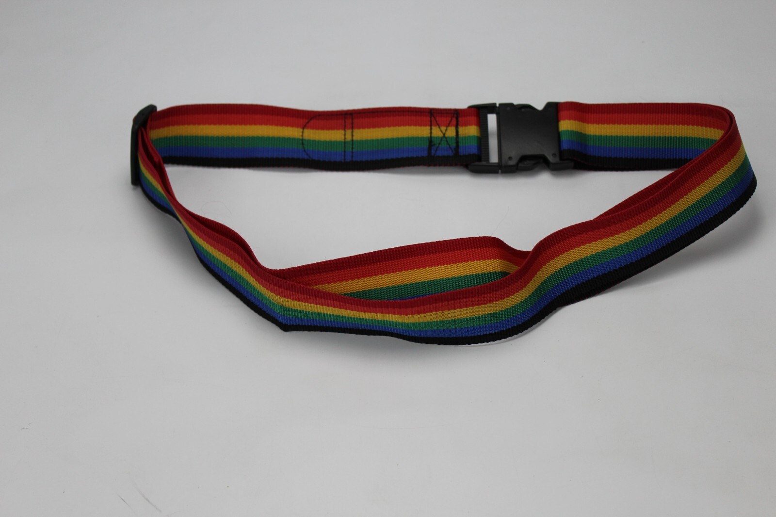 Vintage Rainbow Luggage Strap Suitcase Strap