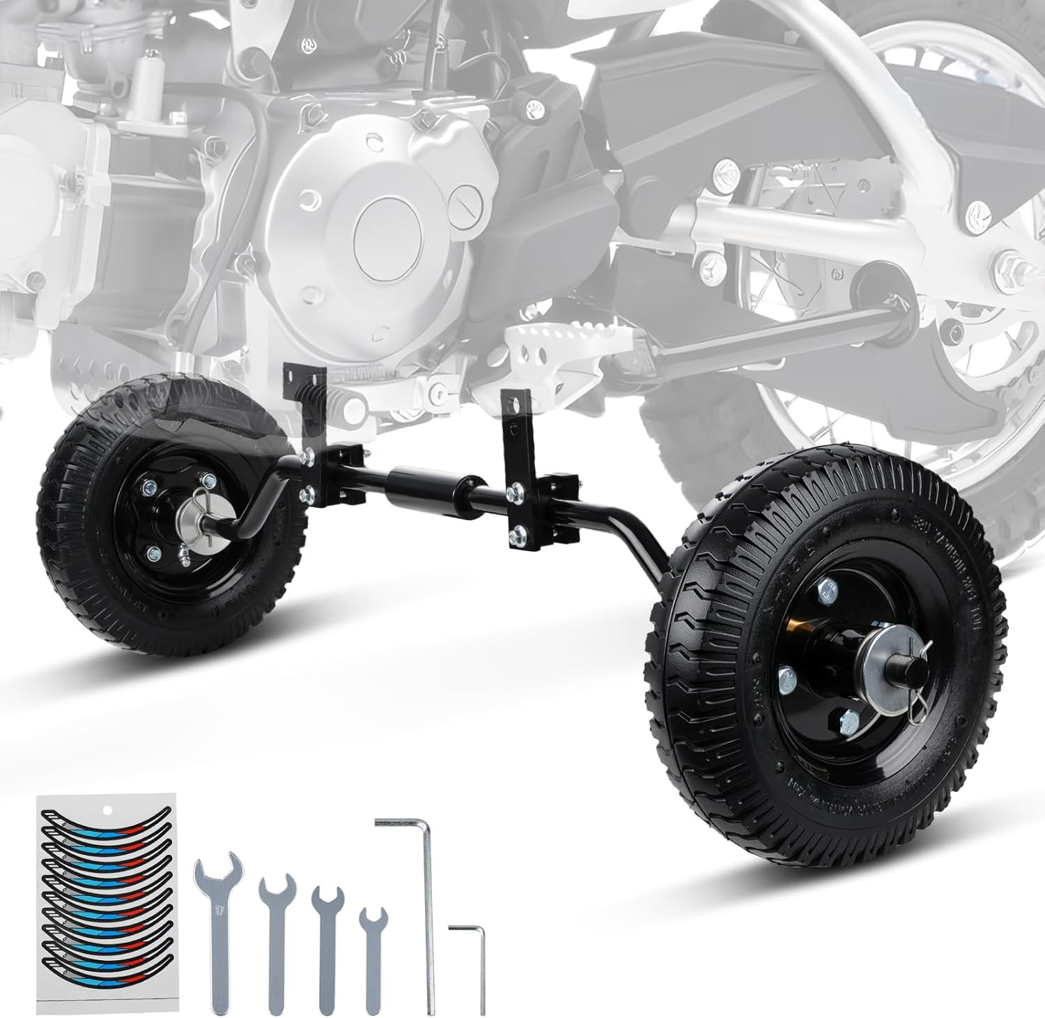 Dirt Pit Bike Training Wheels 50Cc Adjustable Universal for CRF50 MX125 MX350 MX