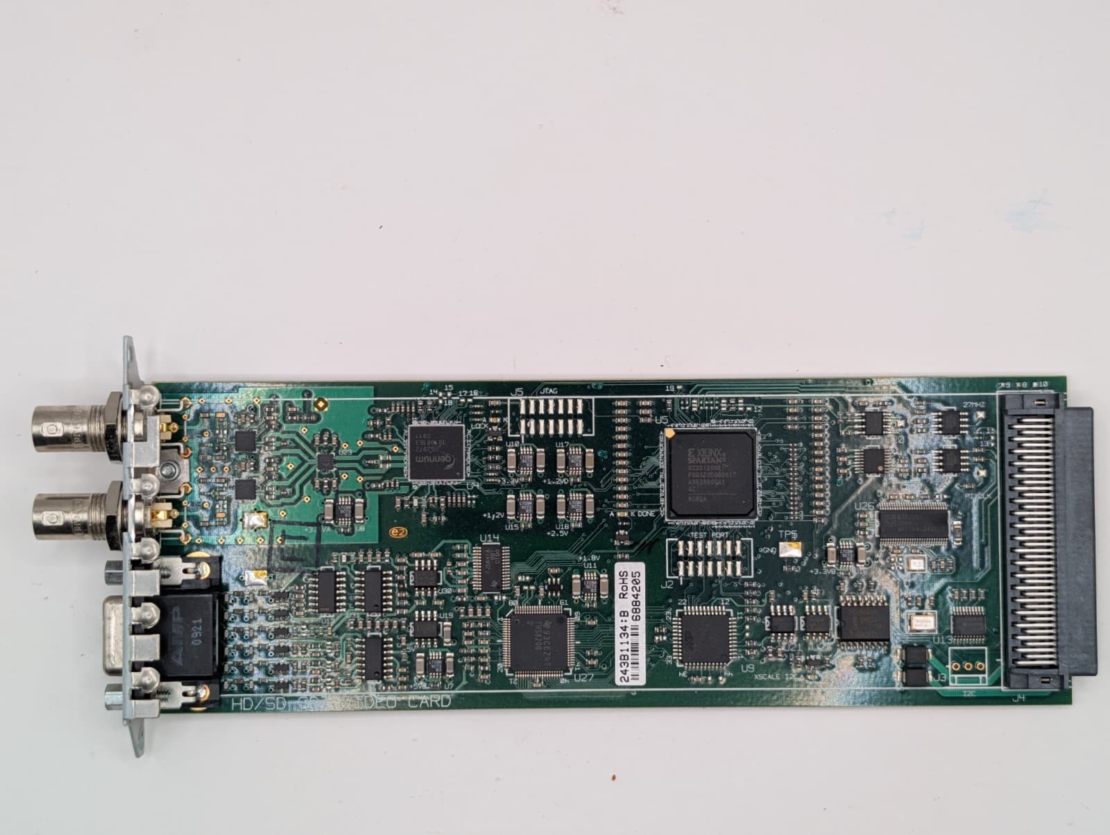 243B1134:B HD/SD Video Card Sencore MRD 3187B Modular Receiver Decoder Sencore