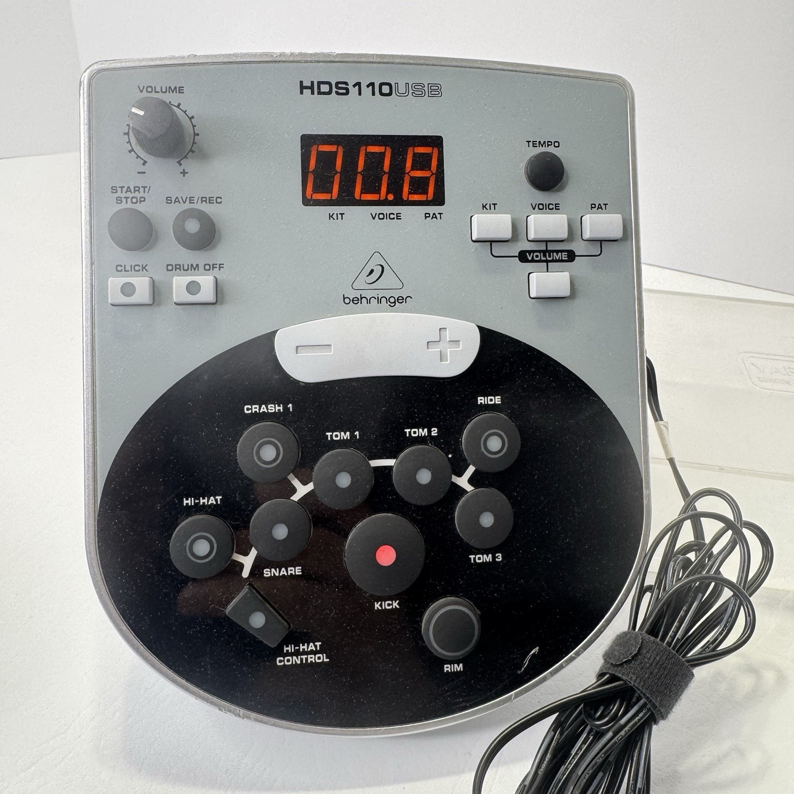 BEHRINGER HDS110USB Electronic Drum Module READ