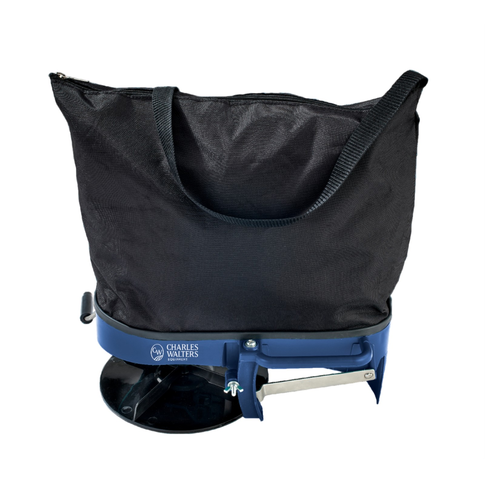 Charles Walters Equipment Shoulder Mounted Spreader for Fertlilzer & Grass Seed