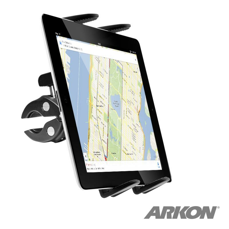 Arkon TAB131 Clamp Post Universal Tablet Mount Compatible w/Apple, Samsung, More