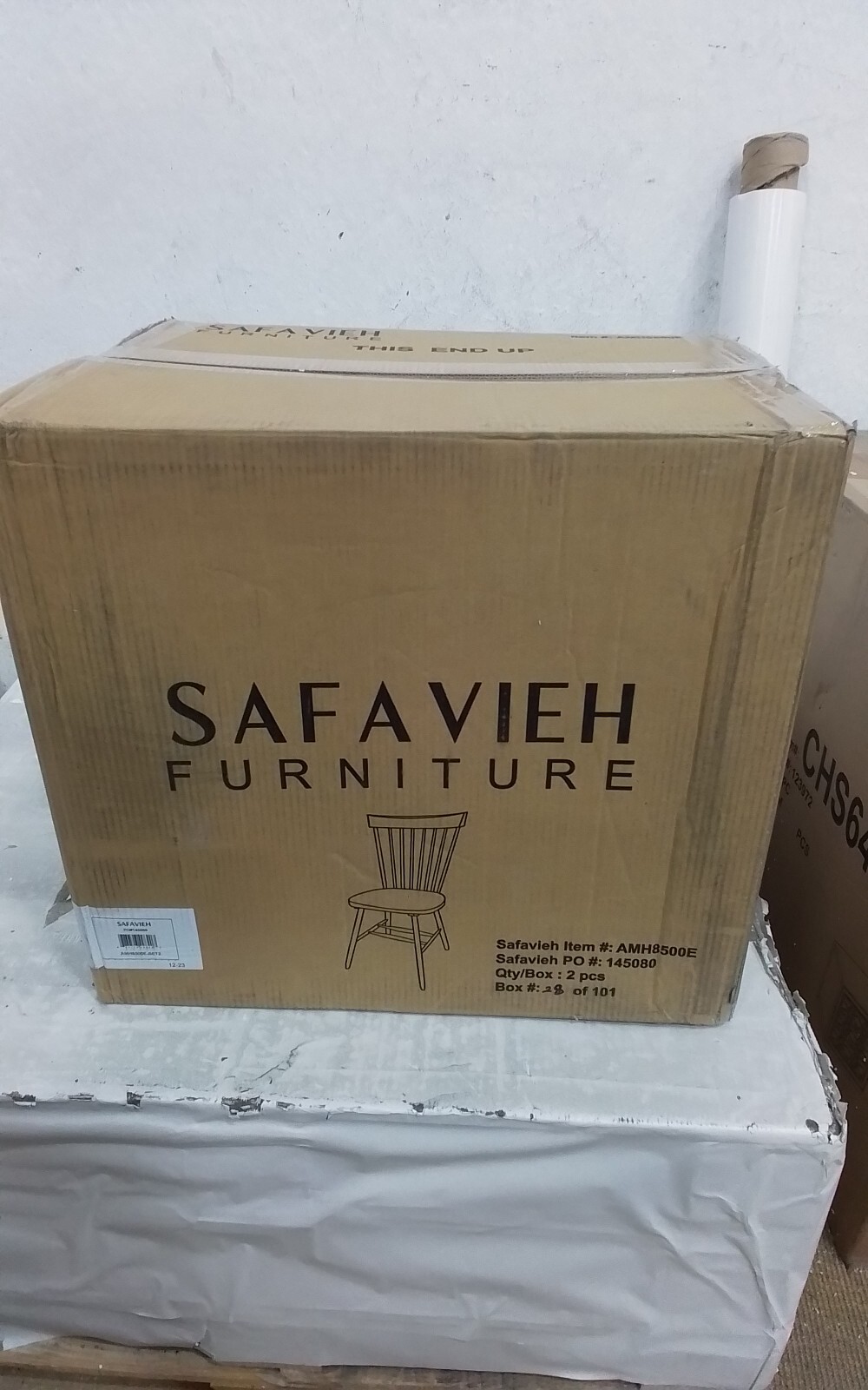 Safavieh PARKER SPINDEL SIDE CHAIR, Reduced Price 2172732341 AMH8500E