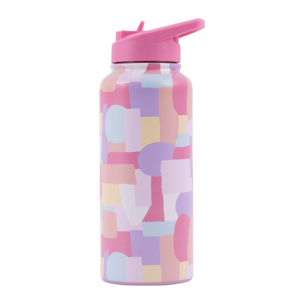 Splosh Mothers Gift Stainless Steel Abstract Travel Water Bottle Insulate 950ML