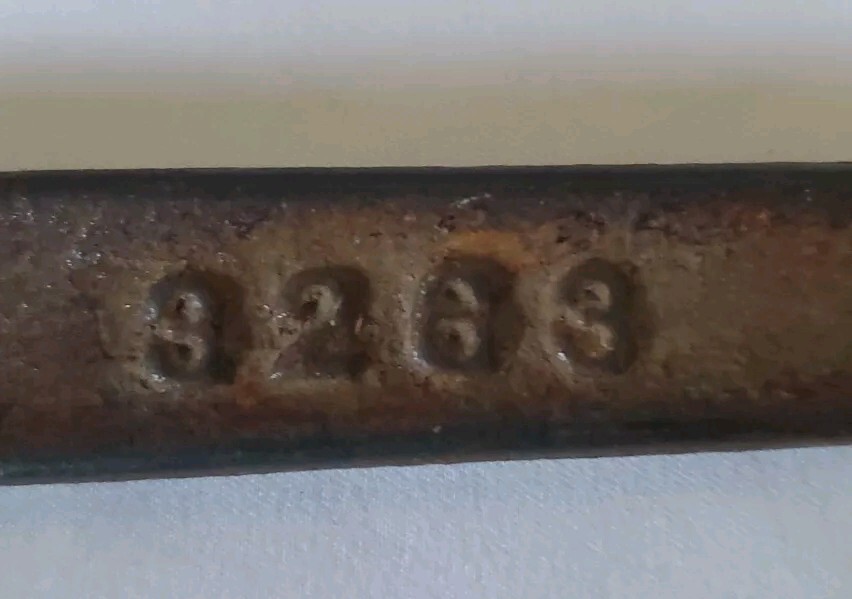 Vintage Dunham (3263) Pin Spanner Wrench 1 1/2 inch