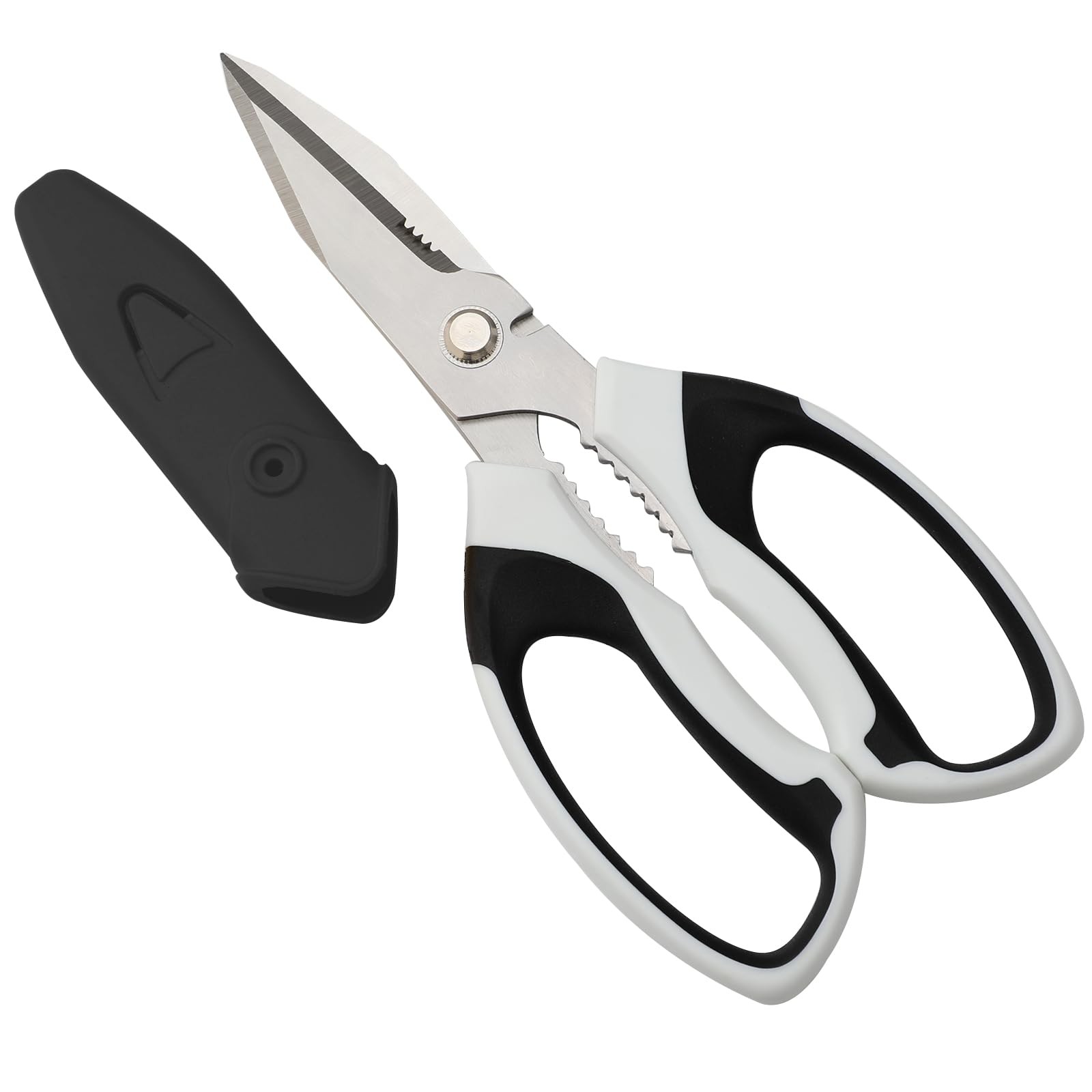 8-inch Heavy Duty Utility Scissors for Carpet Cardboard Wires Leather