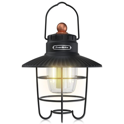 EverBrite LED Rechargeable Camping Lantern 550LM USB C Lantern with 3 Light Mode