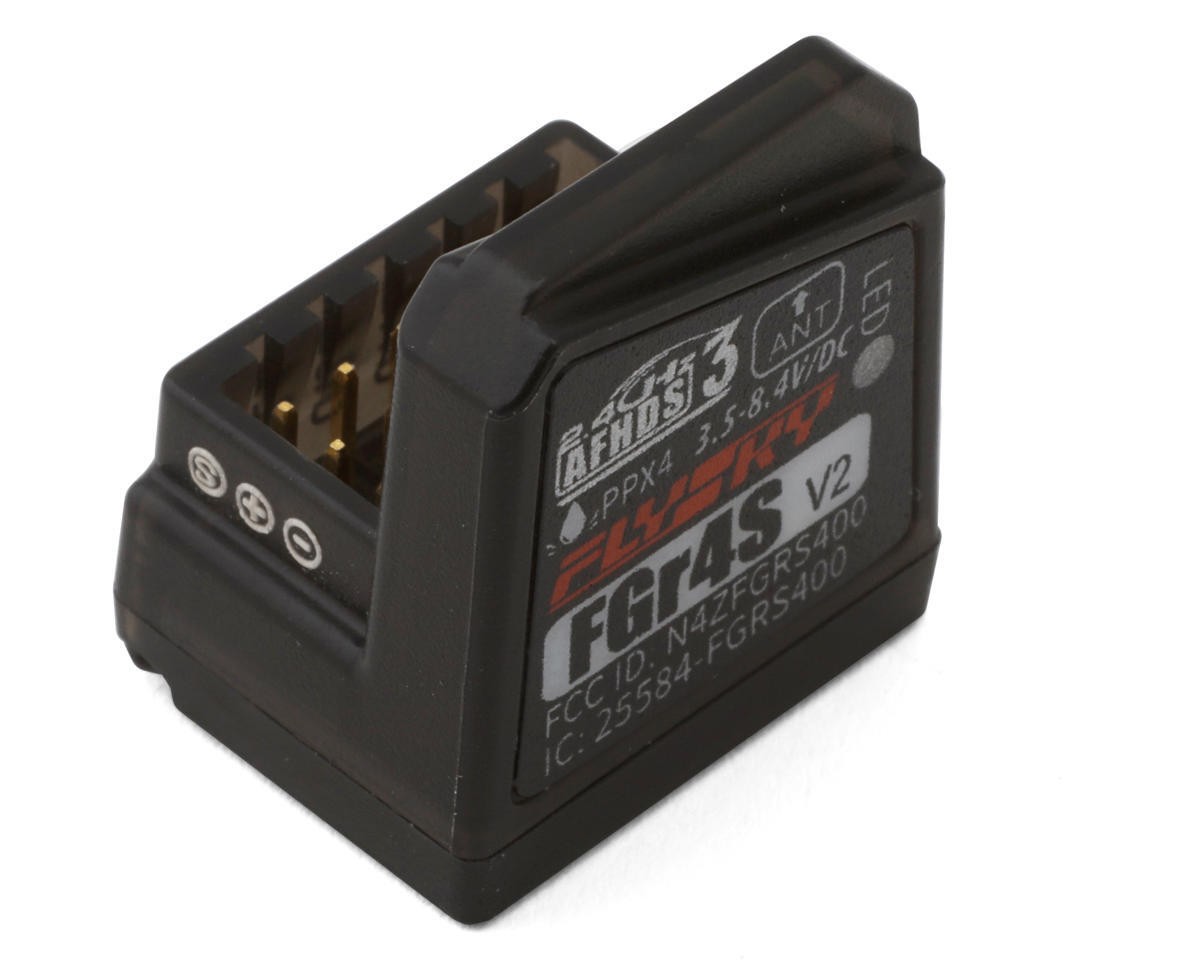 Flysky FGR4S 4-Channel AFHDS3 2.4GHz Receiver Two-way PPX6 Waterproof FSY-FGR4S