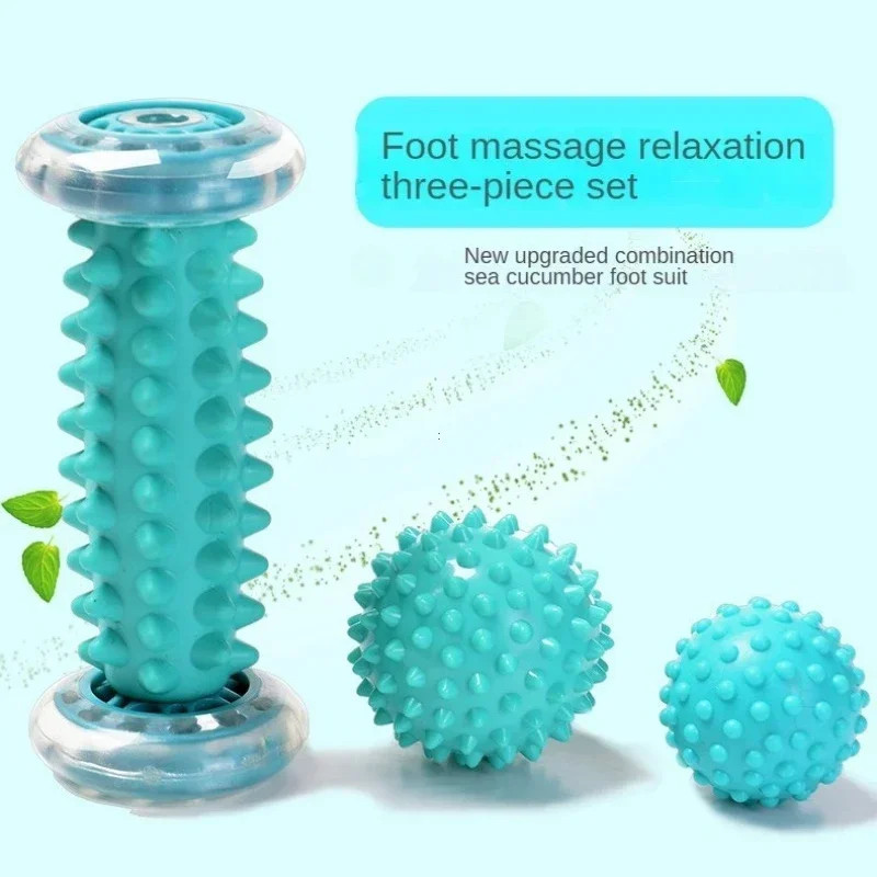 Foot Massager Roller Massage Ball Plantar Fasciitis Deep Tissue Back Leg Hand Ti