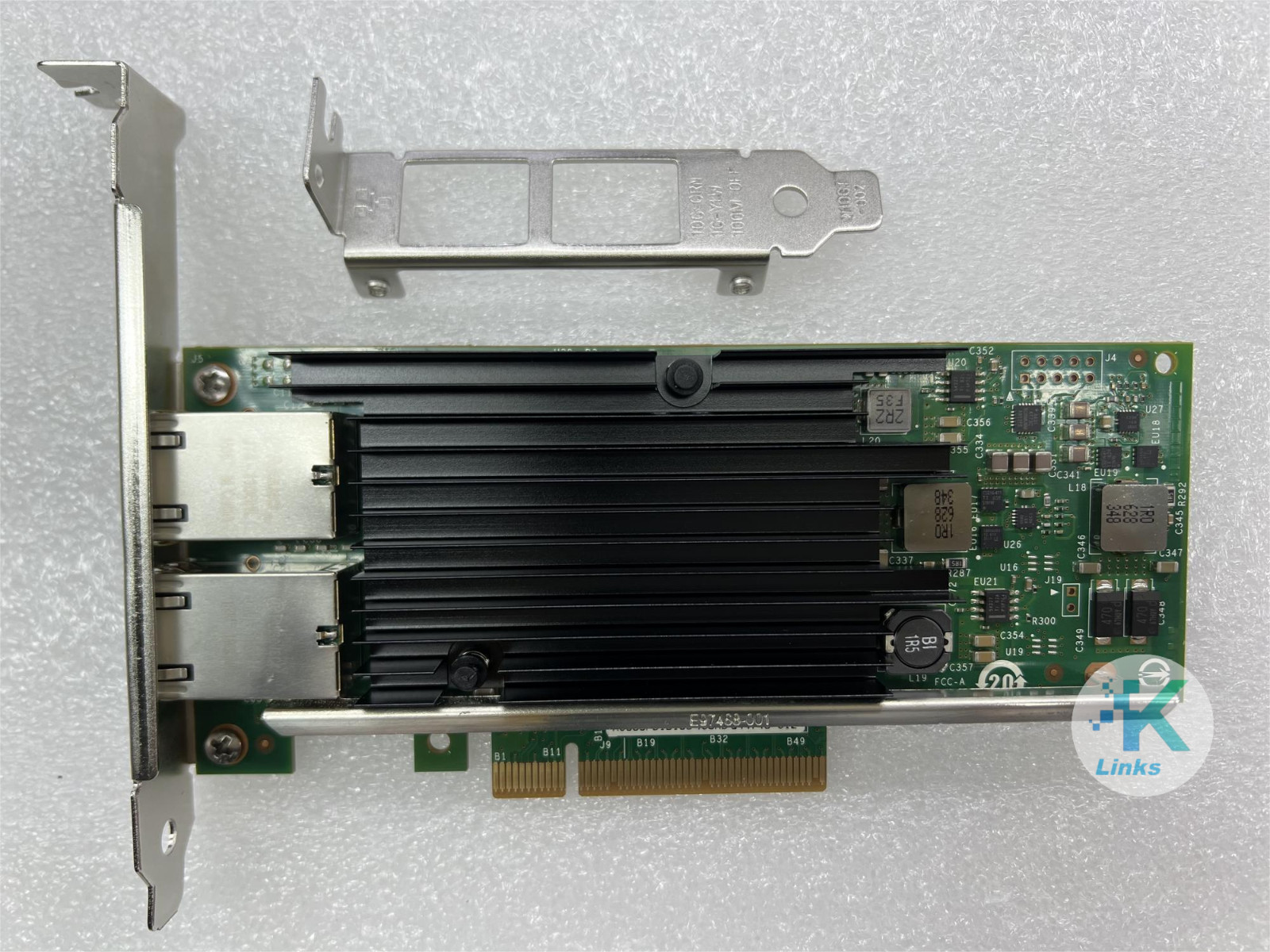 Intel X540-T2 X540T2BLK Dual-Port  10G  RJ45 Ethernet  Converged Network Adapter
