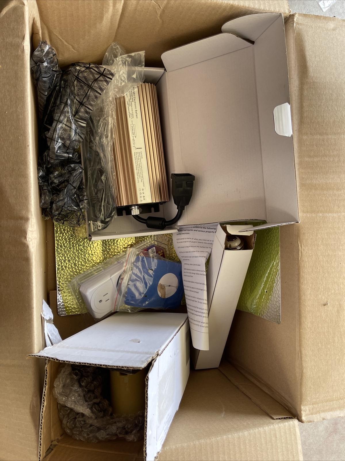 400-Watt Dimmable HPS MH Grow Light System Set Kit