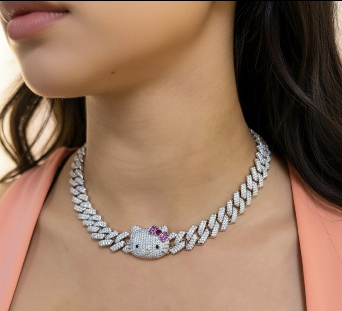 kitty necklace 16inch