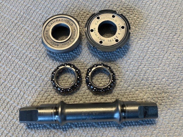 Vintage Campagnolo Record Bottom Bracket (68-SS 115mm)
