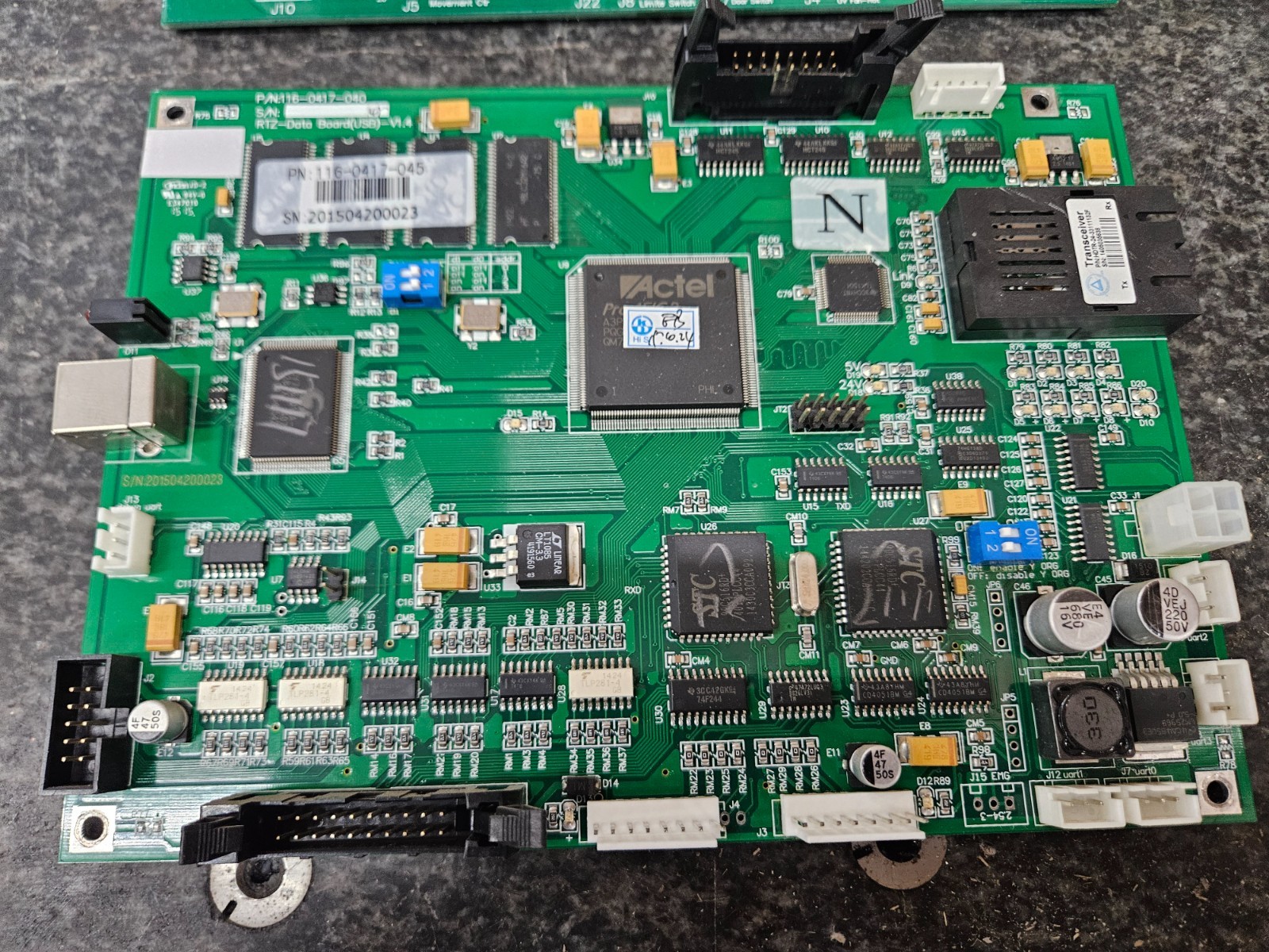 PCBA USB Board for EFI Vutek H1625 LED/RS/SD UV Printer p/n 116-0417-045