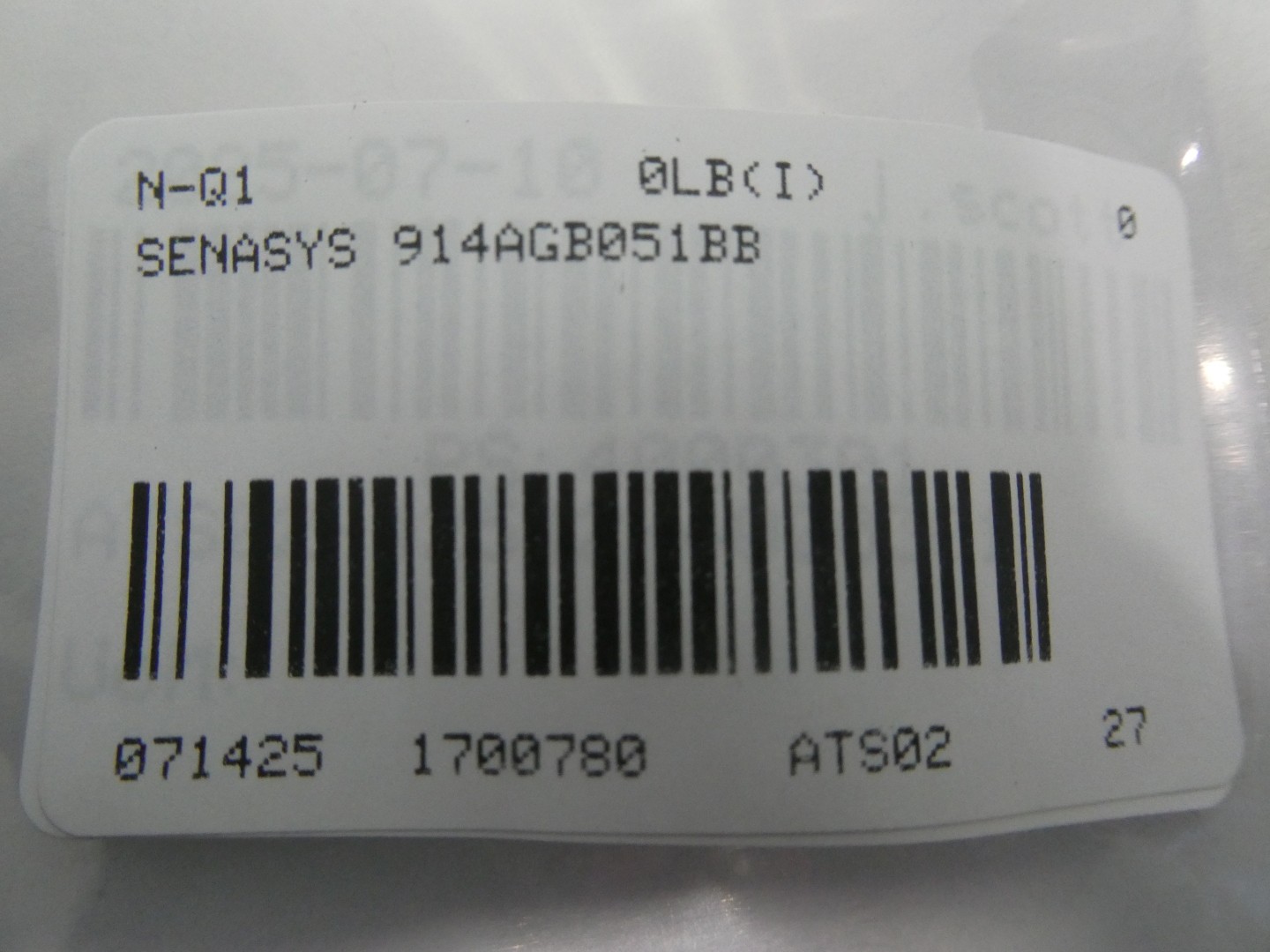 Senasys 914AGB051BB Selector Switch 3 Pos