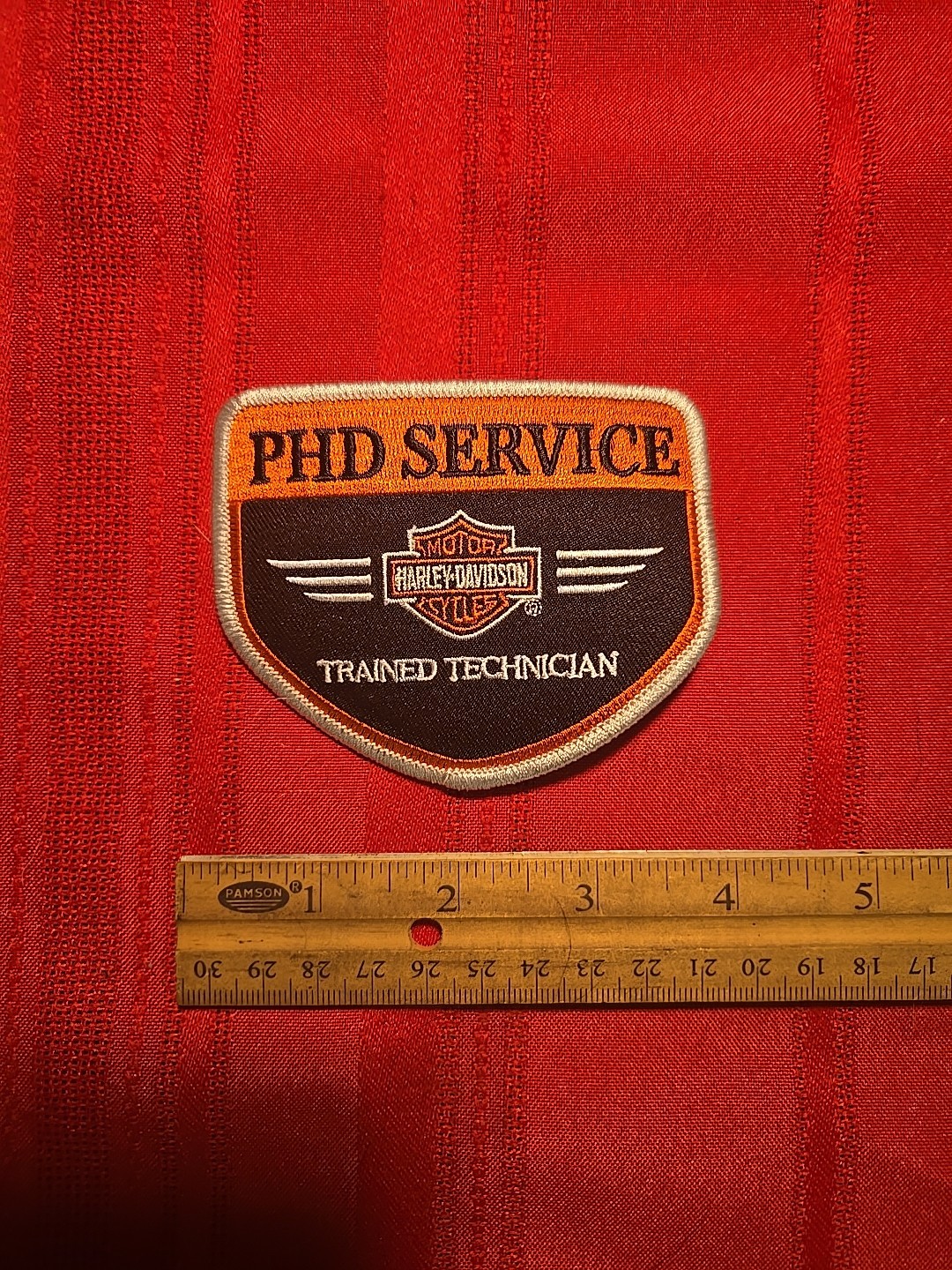 Harley-Davidson PHD Professional Harley-Davidson Trained Technician Patch