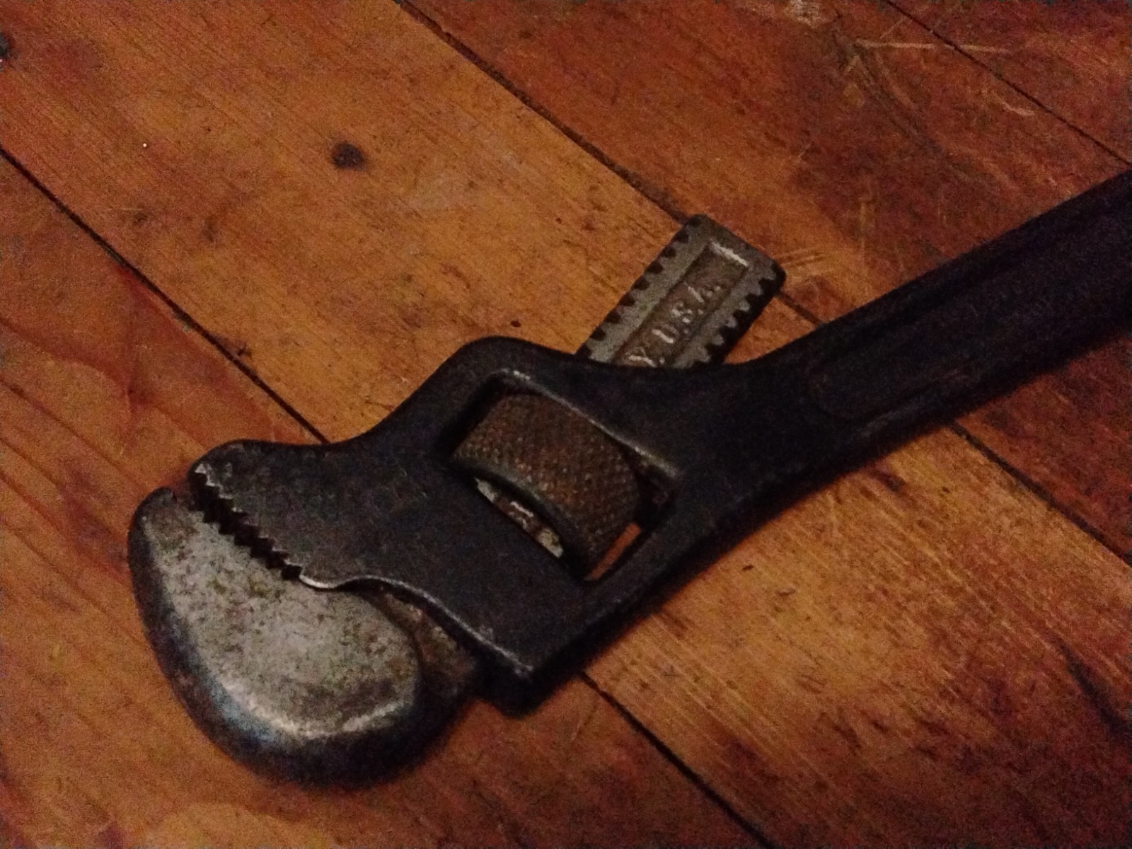 Vintage buffalo Ajustable Pipe Wrench