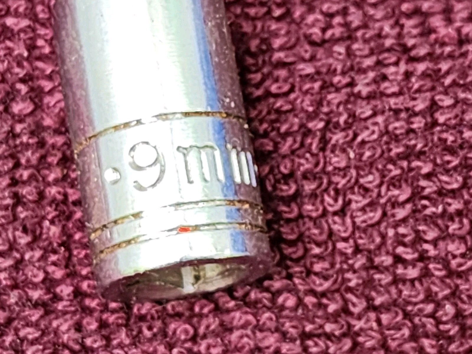 S-K 40708 9mm 1/4" Drive 6 Point Socket #1